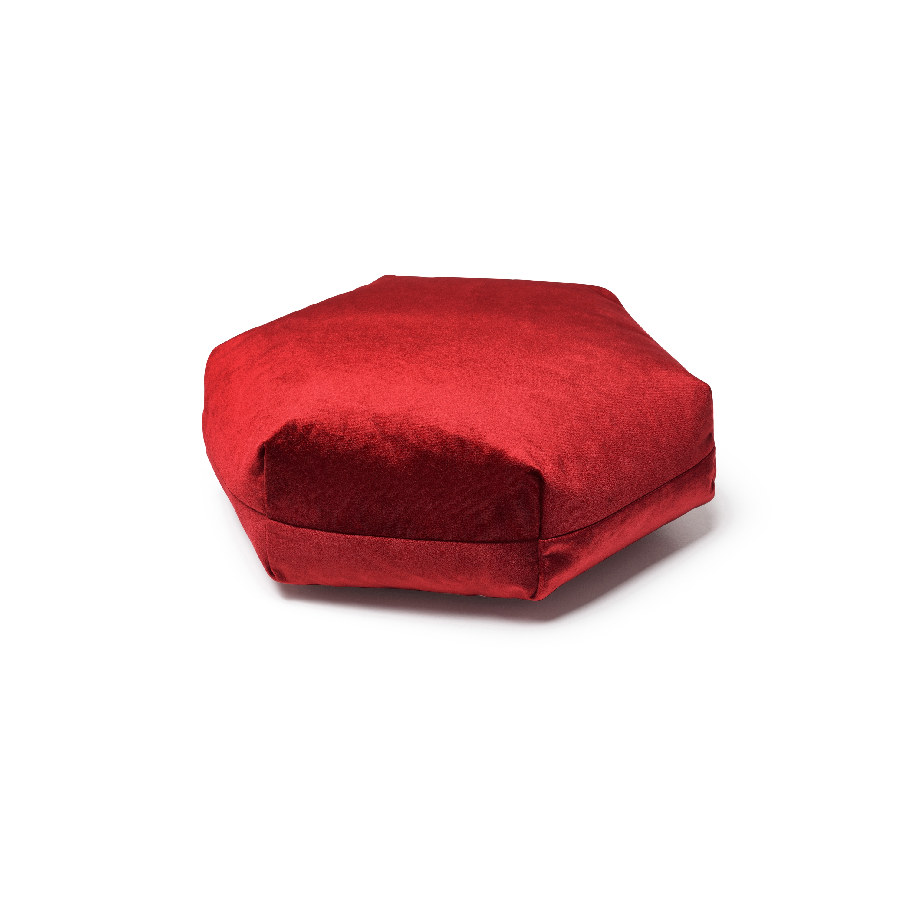 Plus Hexagon Red