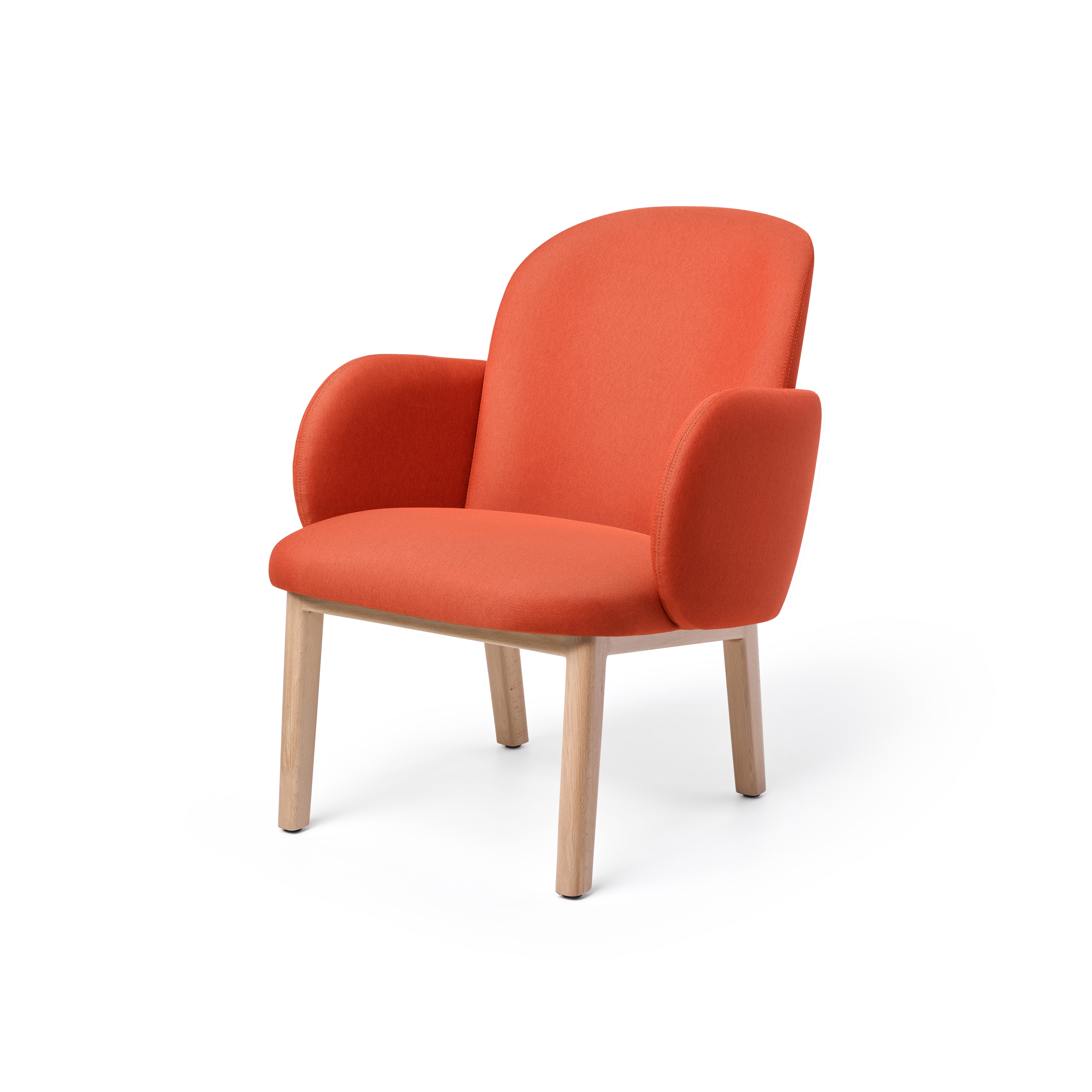 Dost Lounge Wood Terracotta