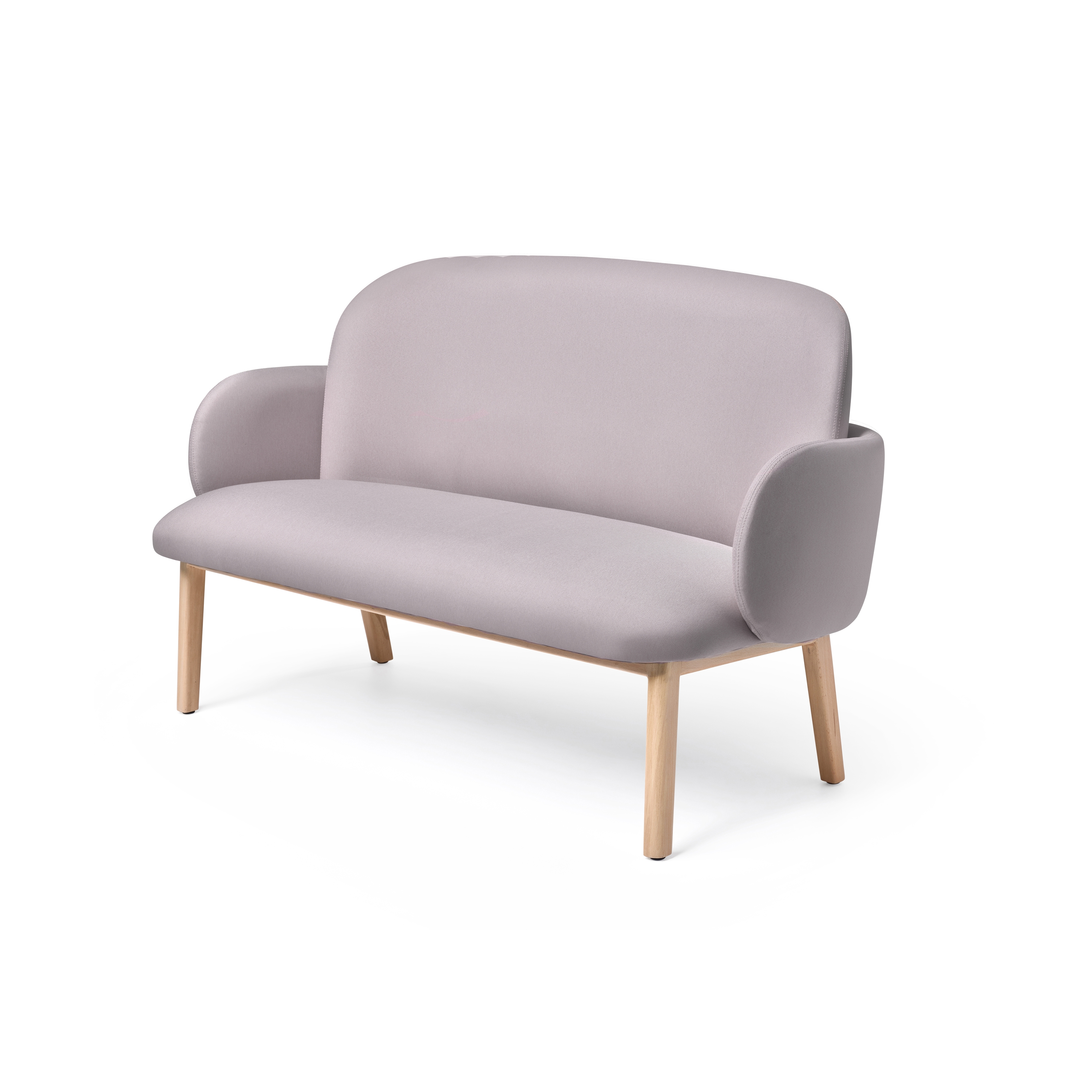 Dost Sofa Wood Lilac Grey