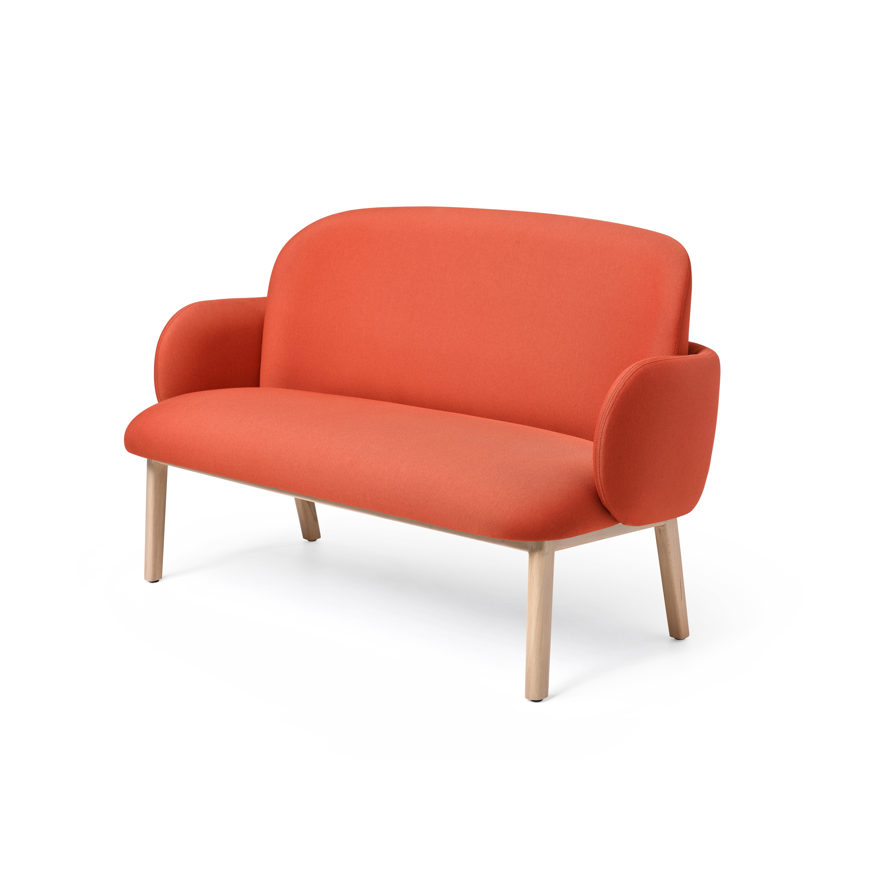 Dost Sofa Wood Terracotta