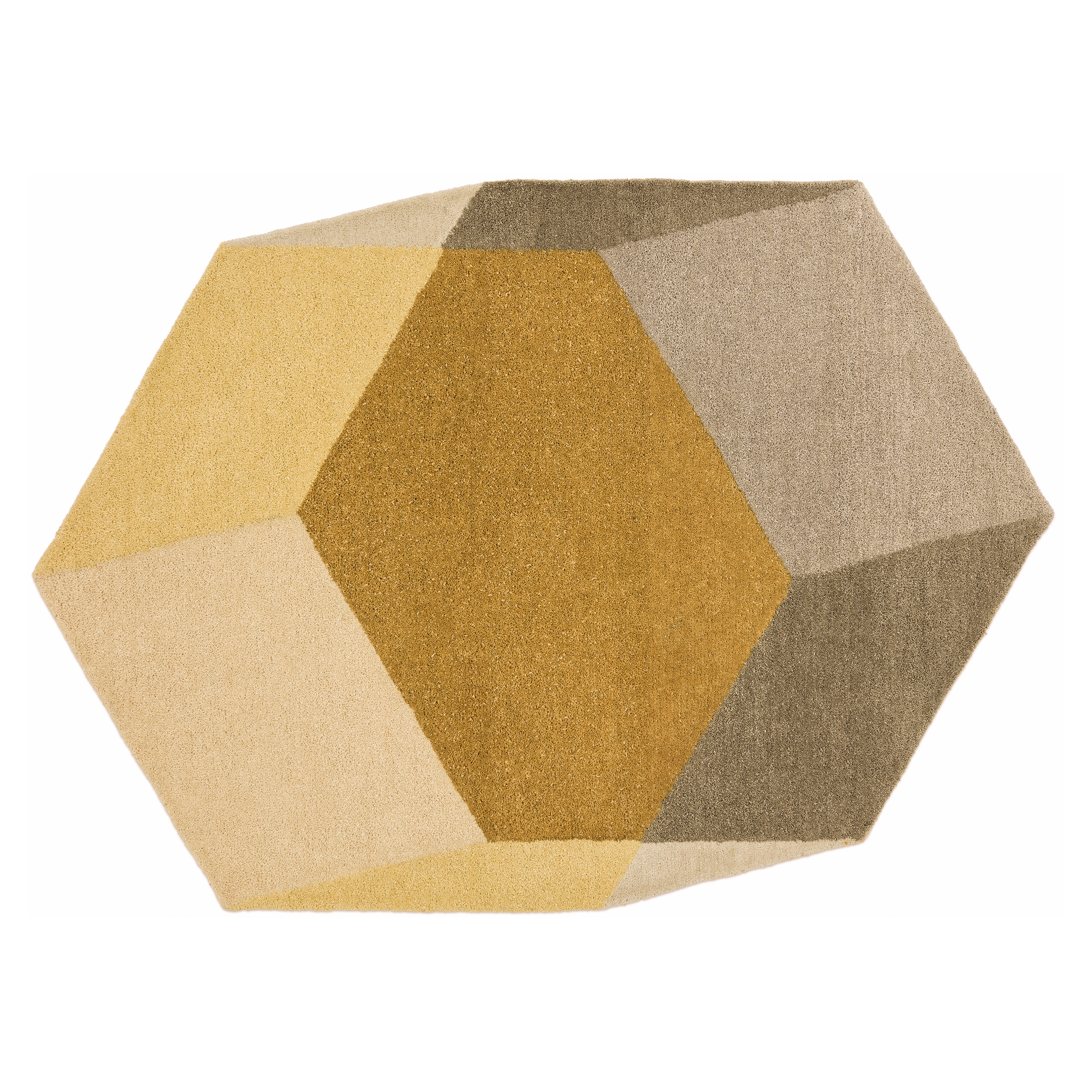 Iso Hexagon Yellow