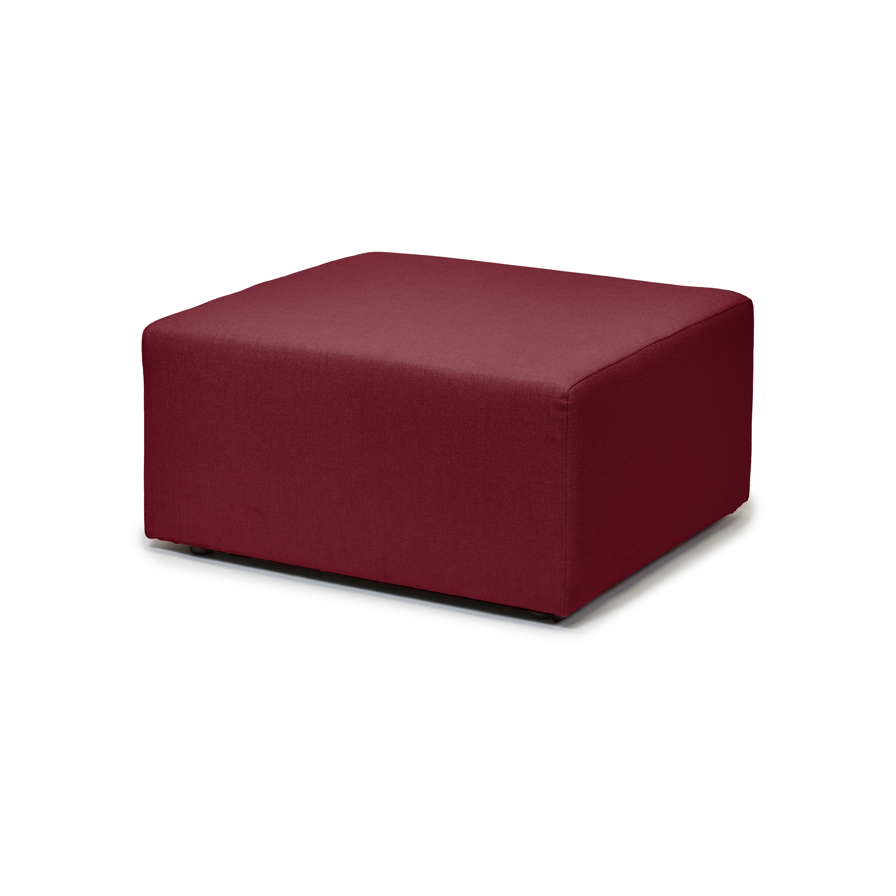 Chester Footstool, Bordeaux