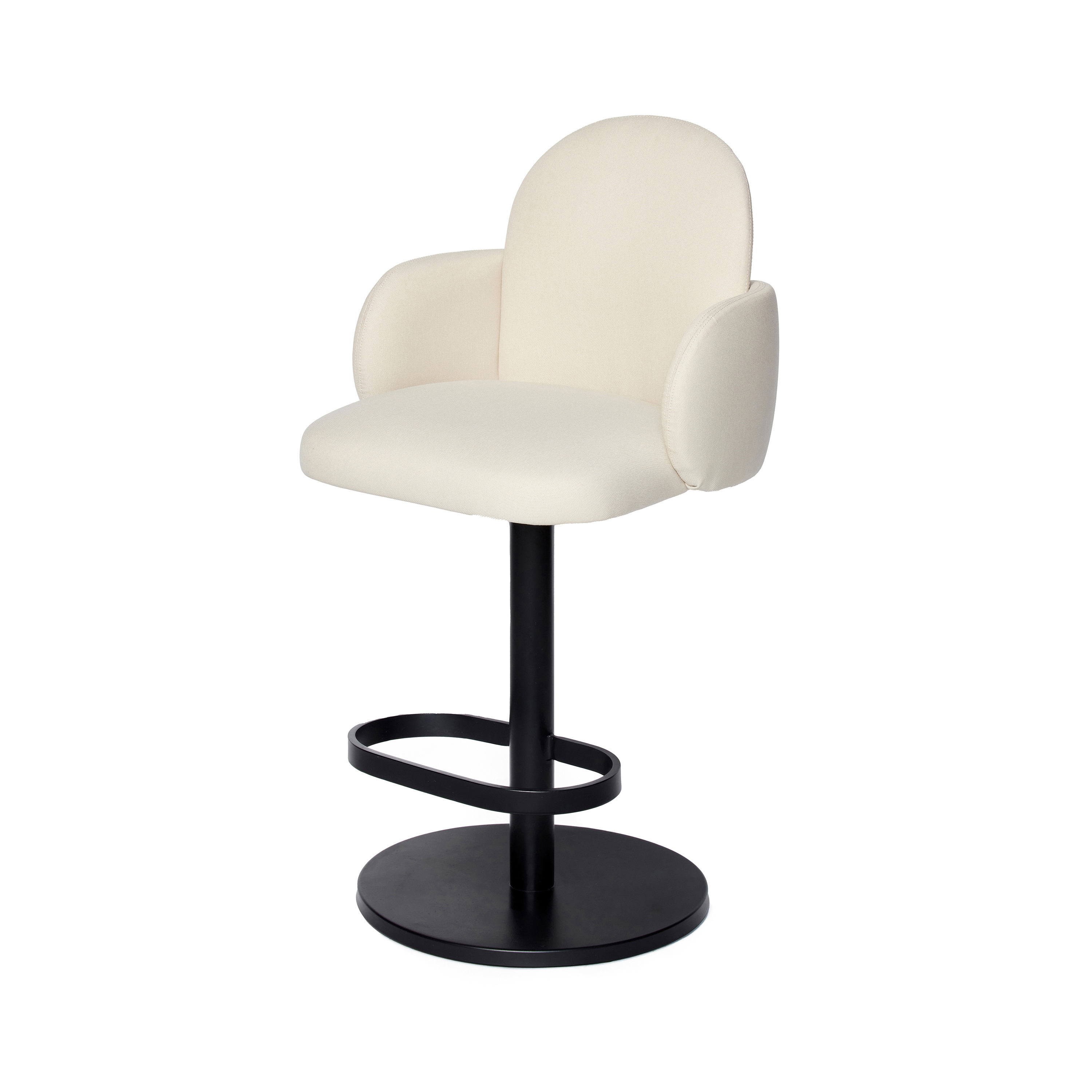 Dost Bar stool 65cm, Ivory