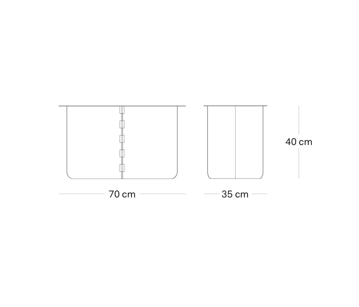 PUIK - Hinge Large Creme