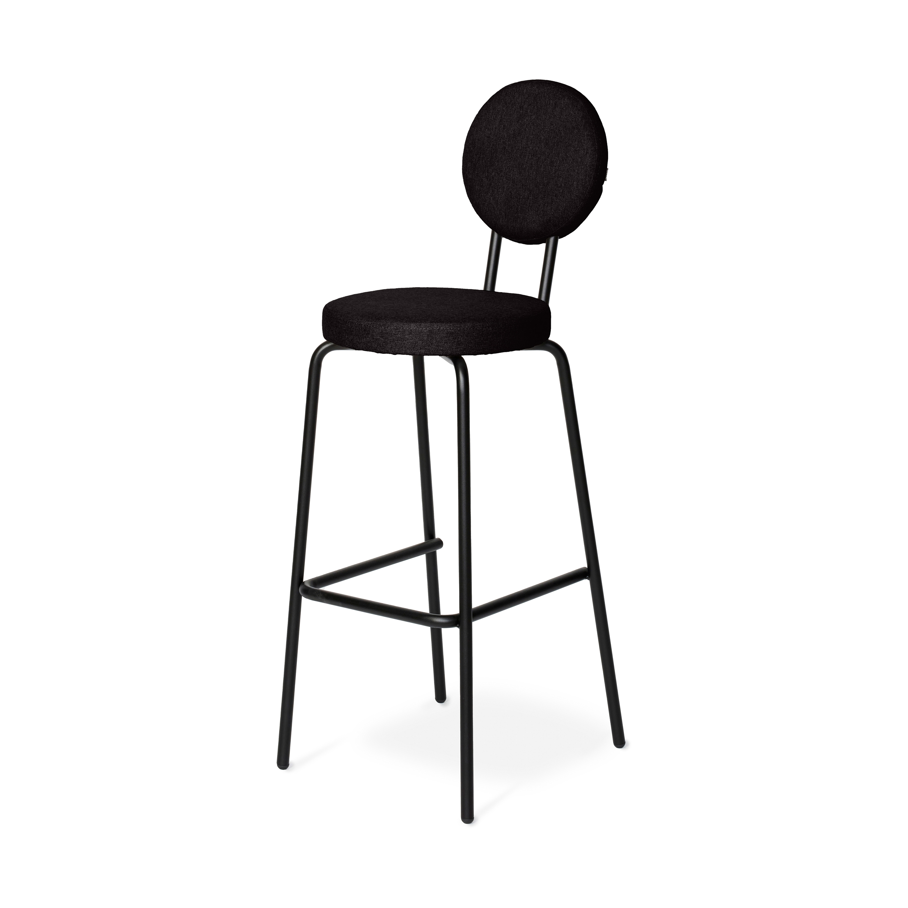 Produkt Option Bar Black, 65cm, Round seat, round backrest des Herstellers PUIK anzeigen