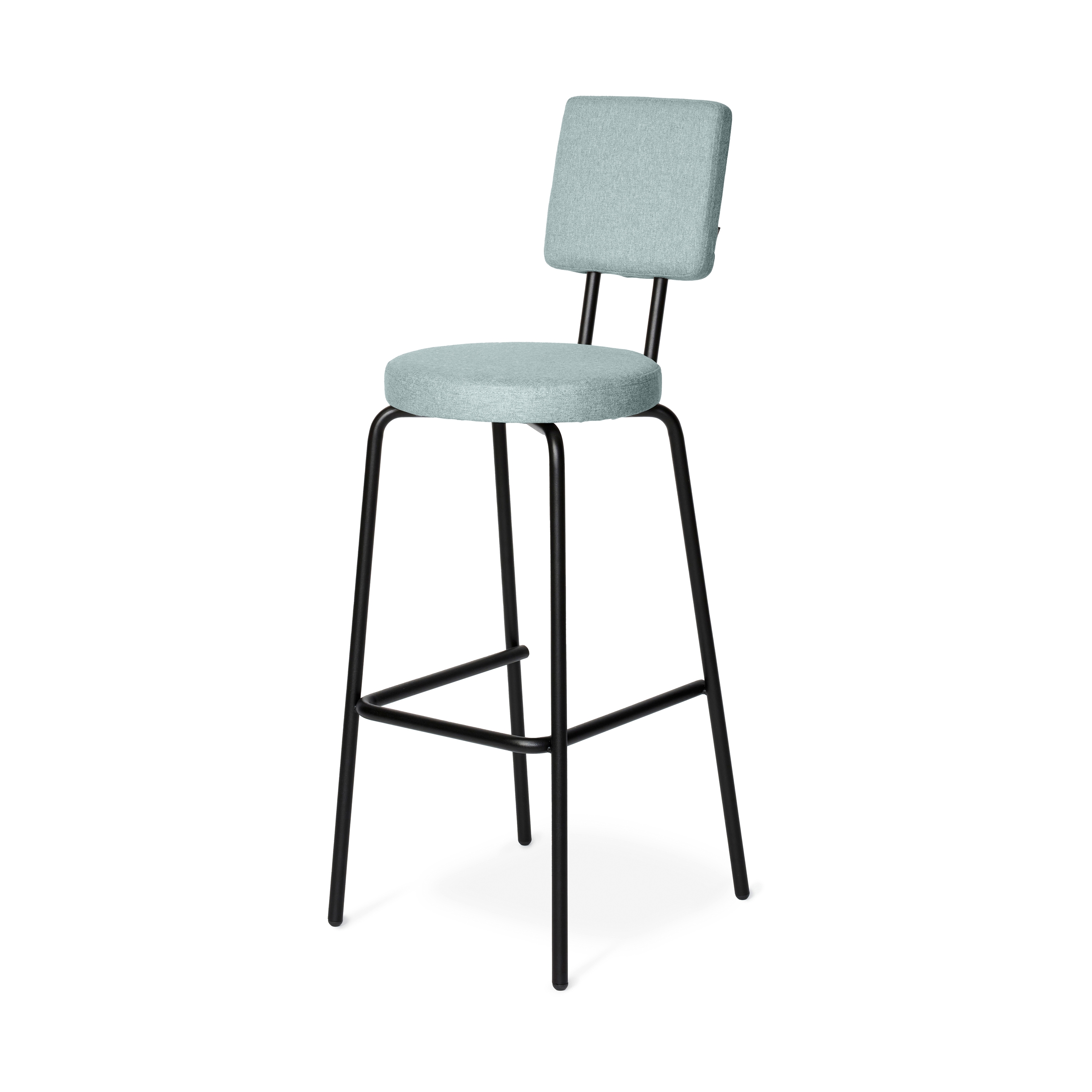 Produkt Option Bar Lightblue, 65cm, Round seat, square backrest des Herstellers PUIK anzeigen