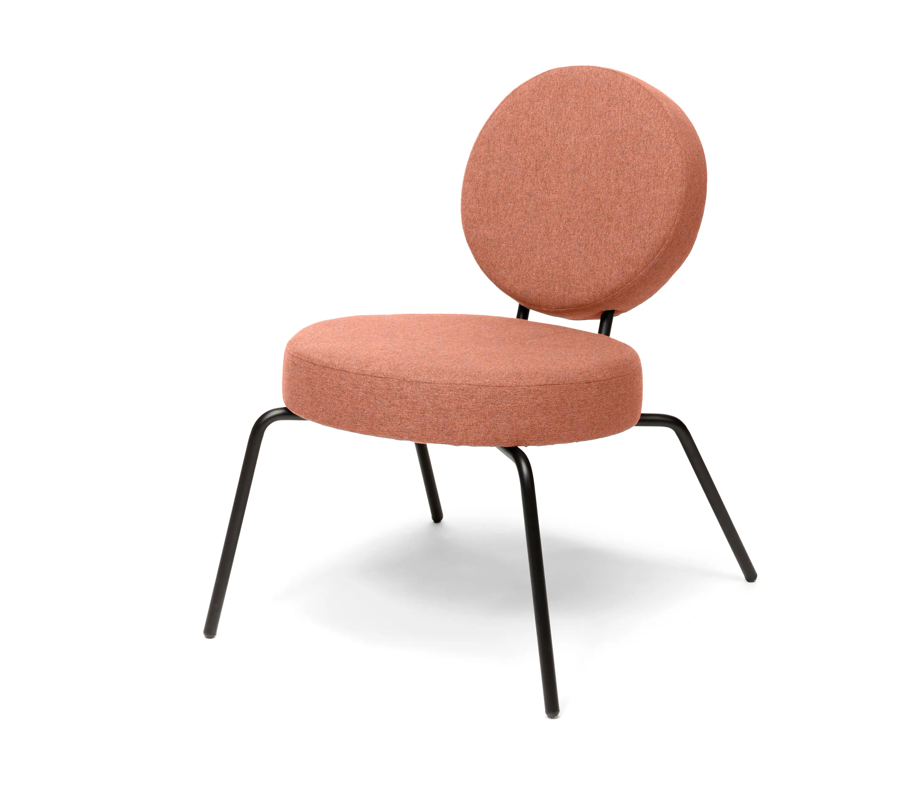 PUIK - Option Lounge Pink, Round seat, round backrest