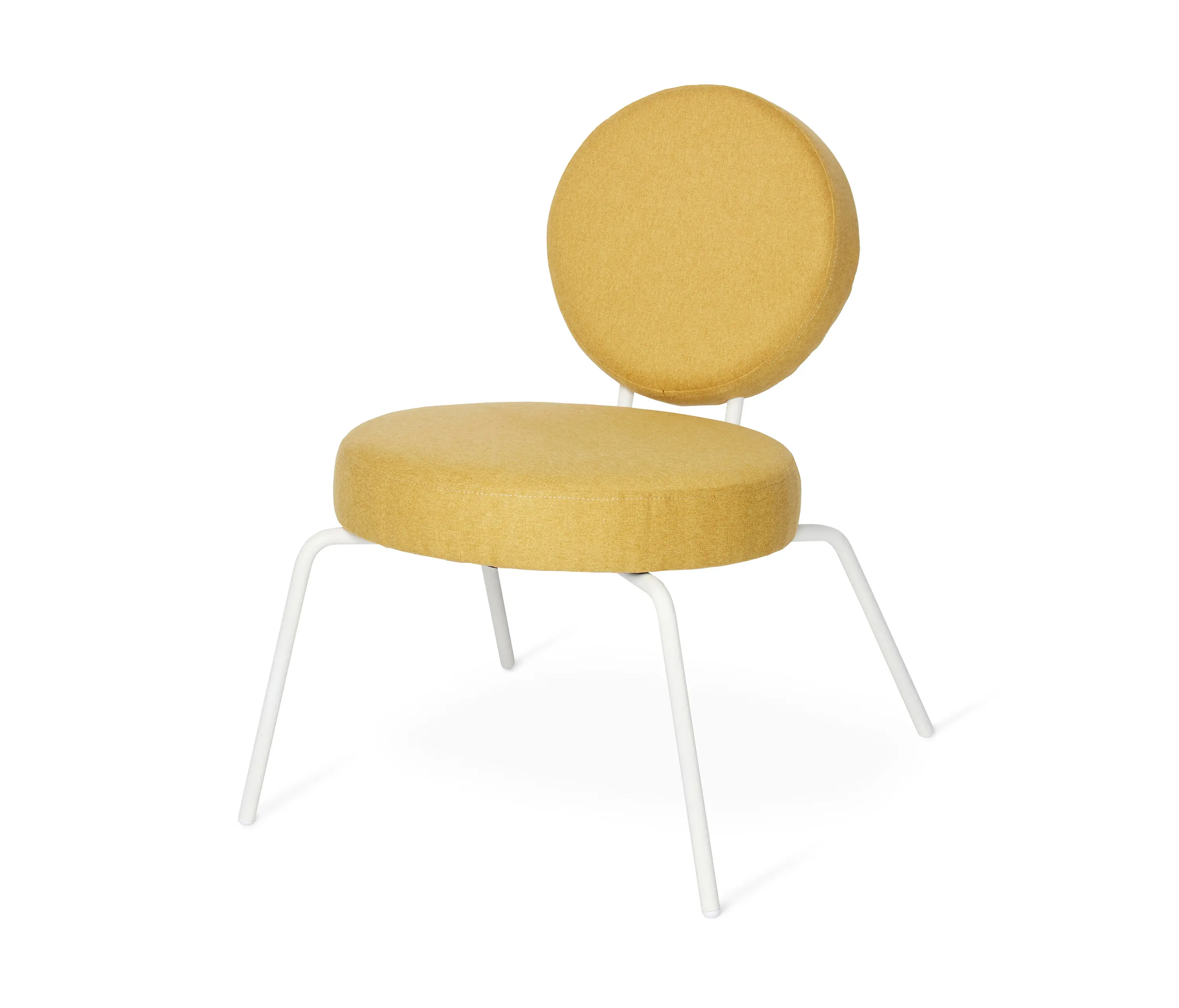 PUIK - Option Lounge Yellow, Round seat, round backrest