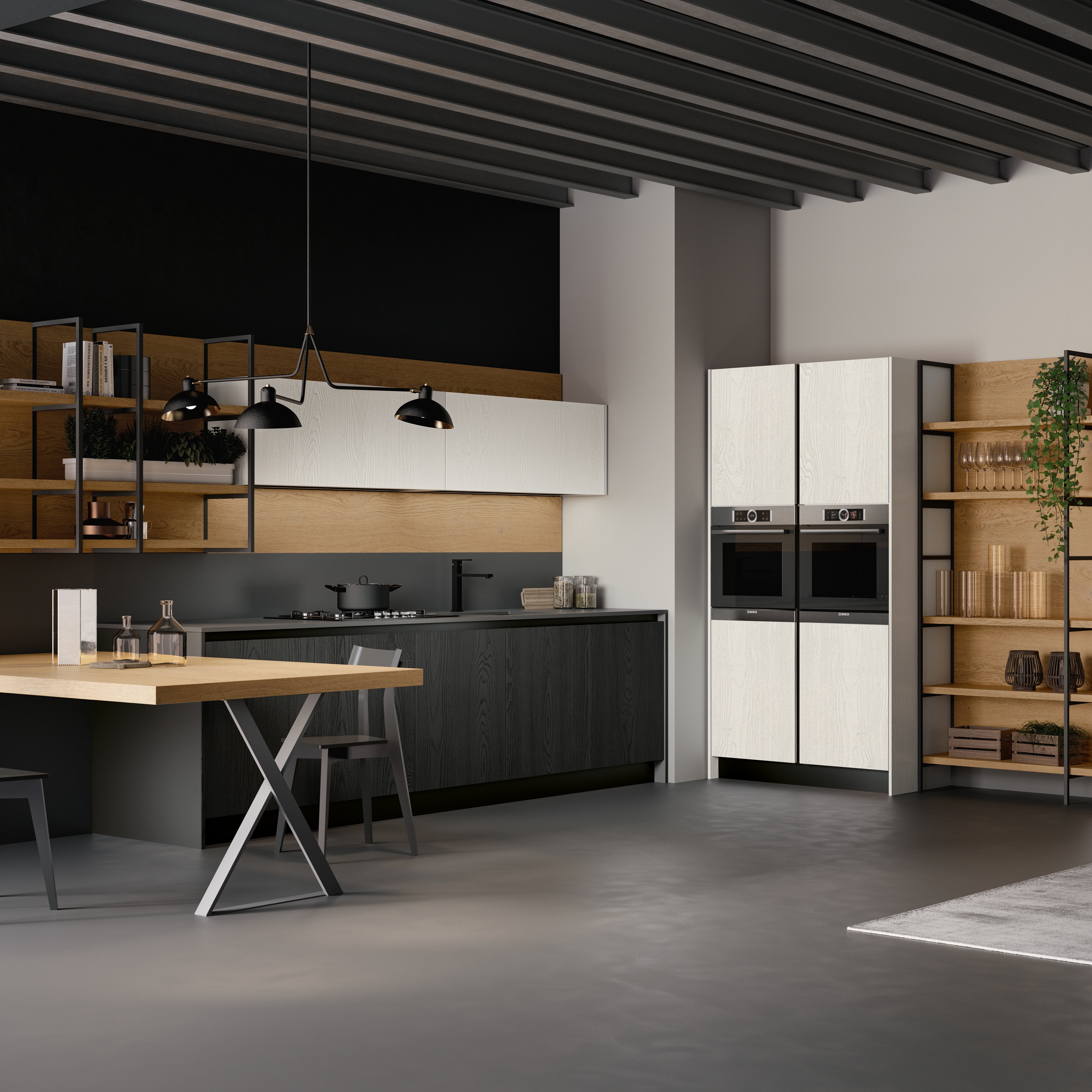 Mostrar el producto Cocina Asia 02 del fabricante Arredo3