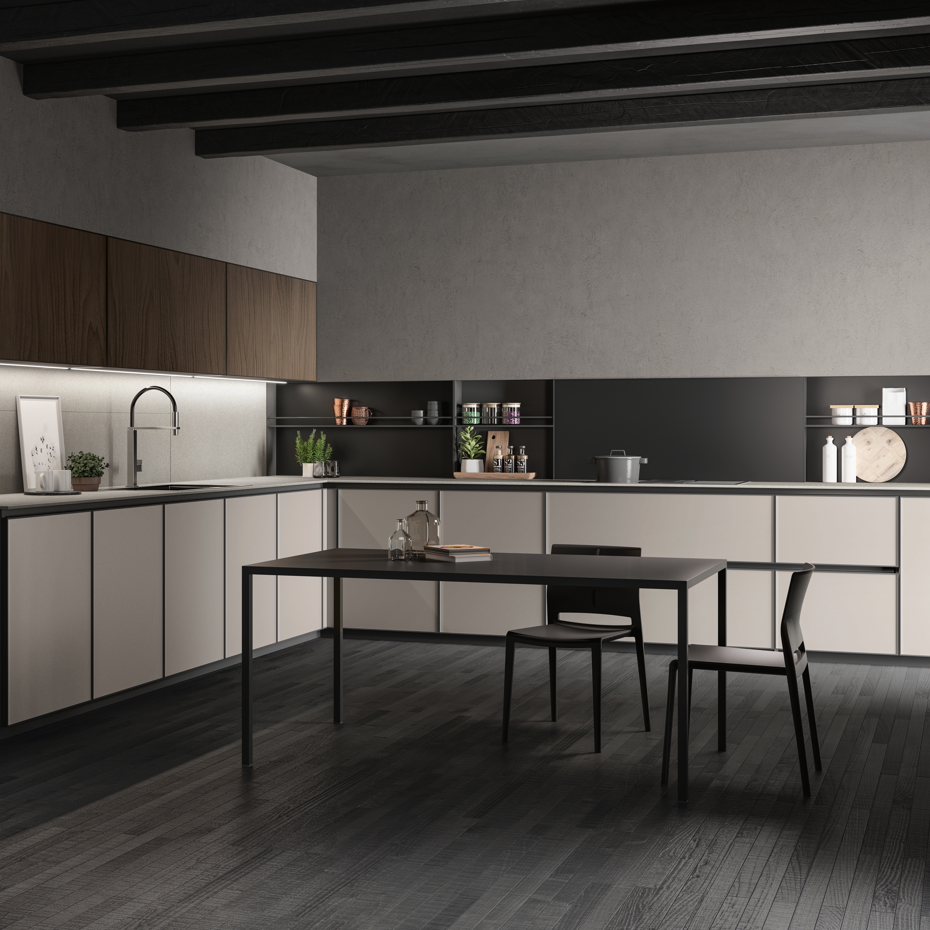 Mostrar el producto Cocina Kronos 04 del fabricante Arredo3