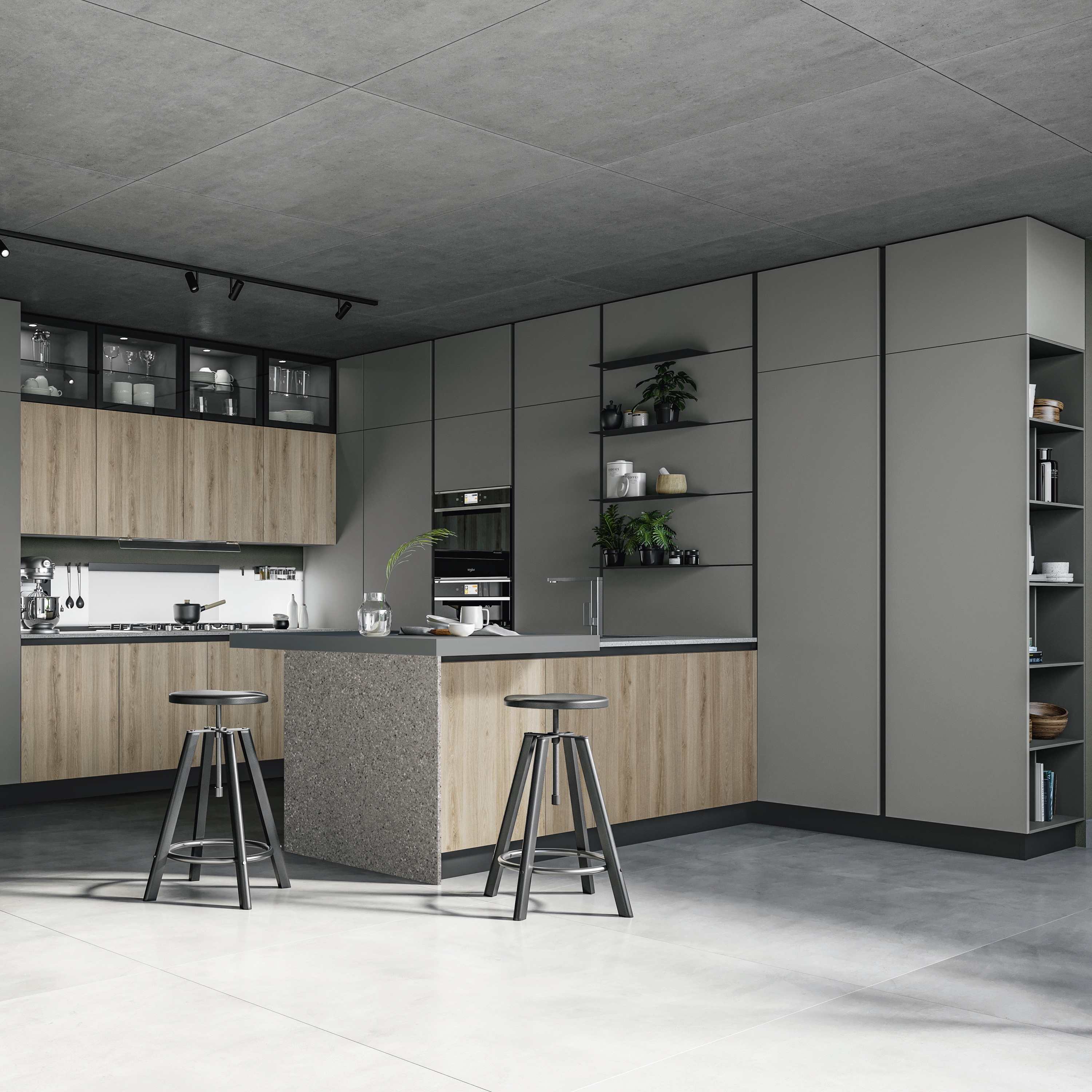 Mostrar el producto Cocina Round 04 del fabricante Arredo3