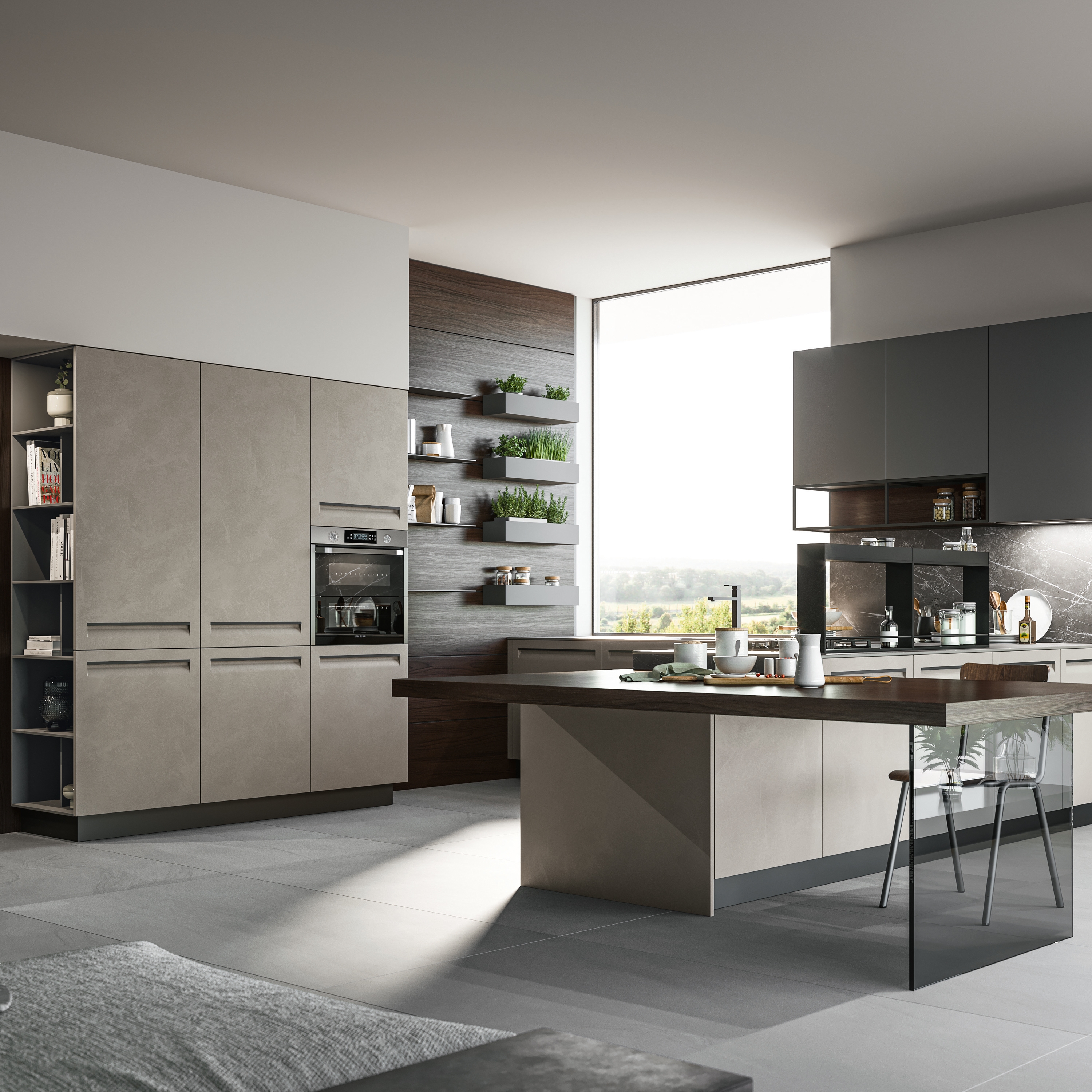 Mostrar el producto Cocina Tekna 05 del fabricante Arredo3