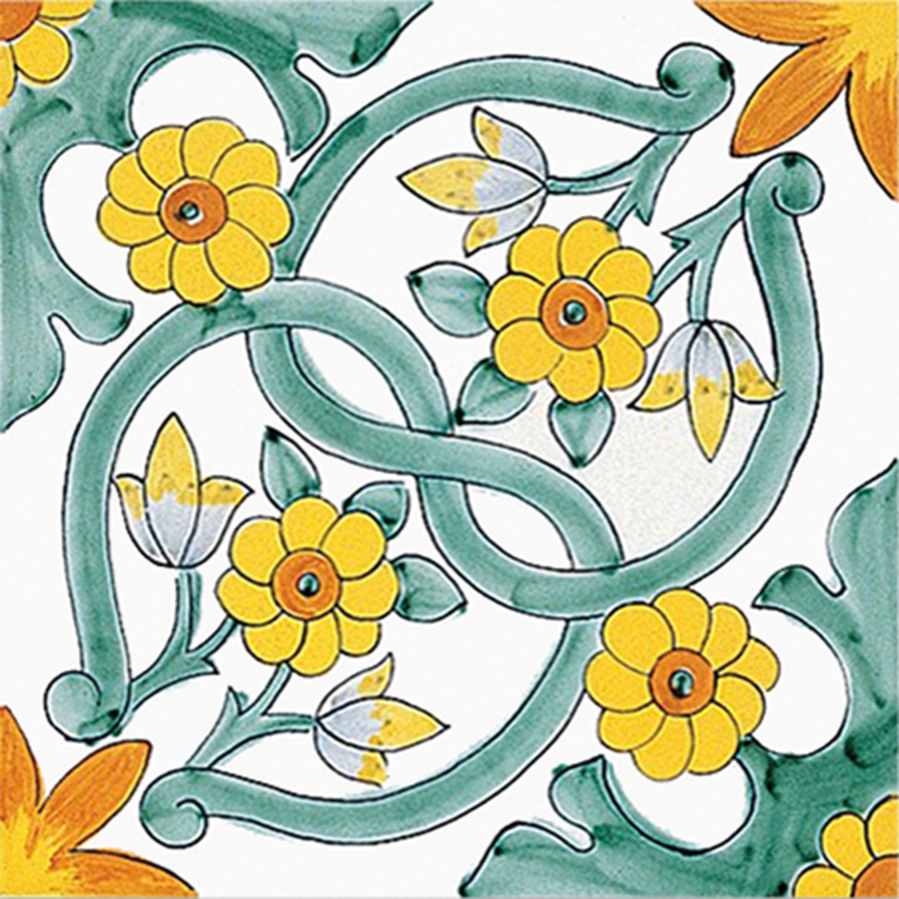 Mostra il prodotto Antichi Decori Ogliastro del produttore Ceramica Francesco De Maio