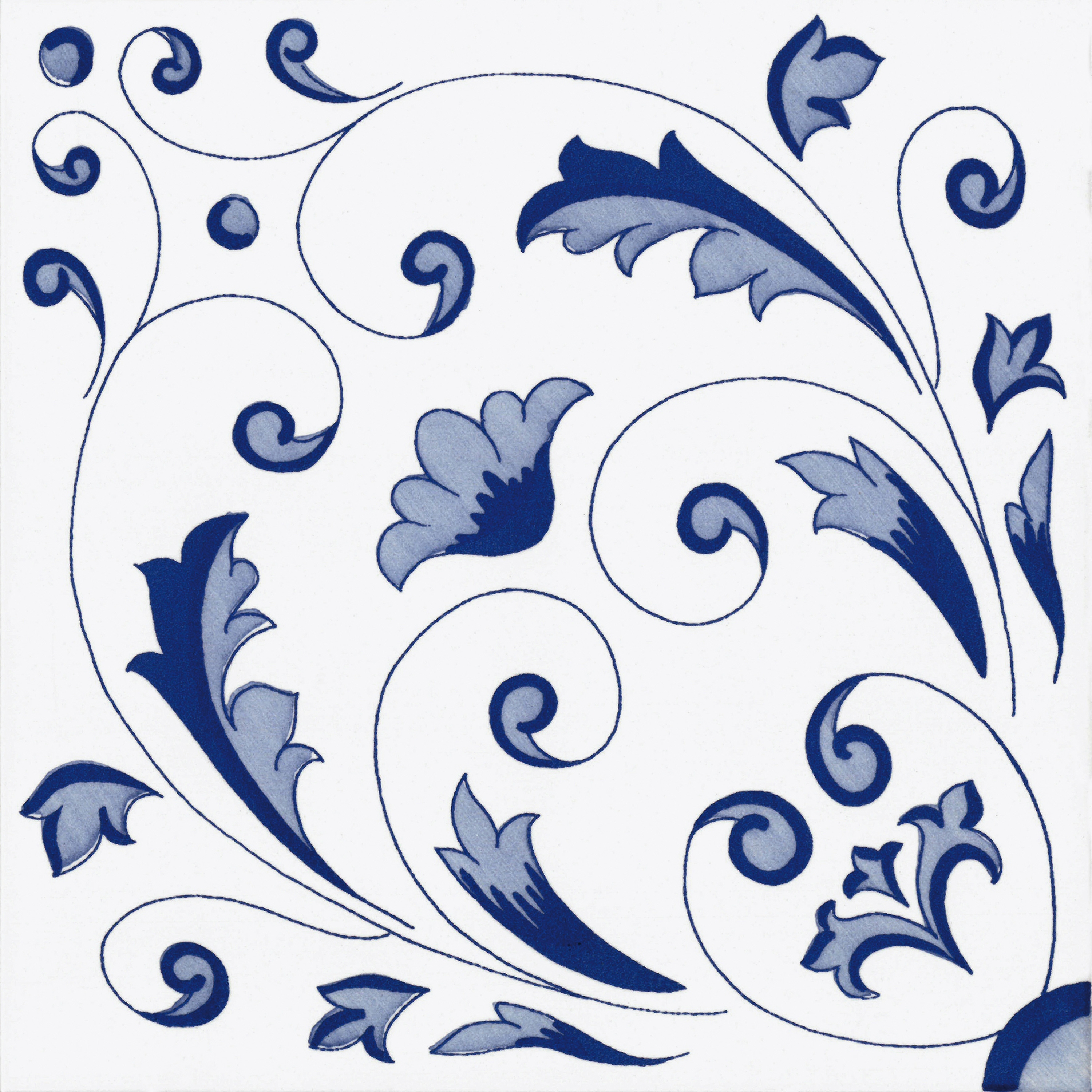 Display product Classico Vietri Crestarella from manufacturer Ceramica Francesco De Maio