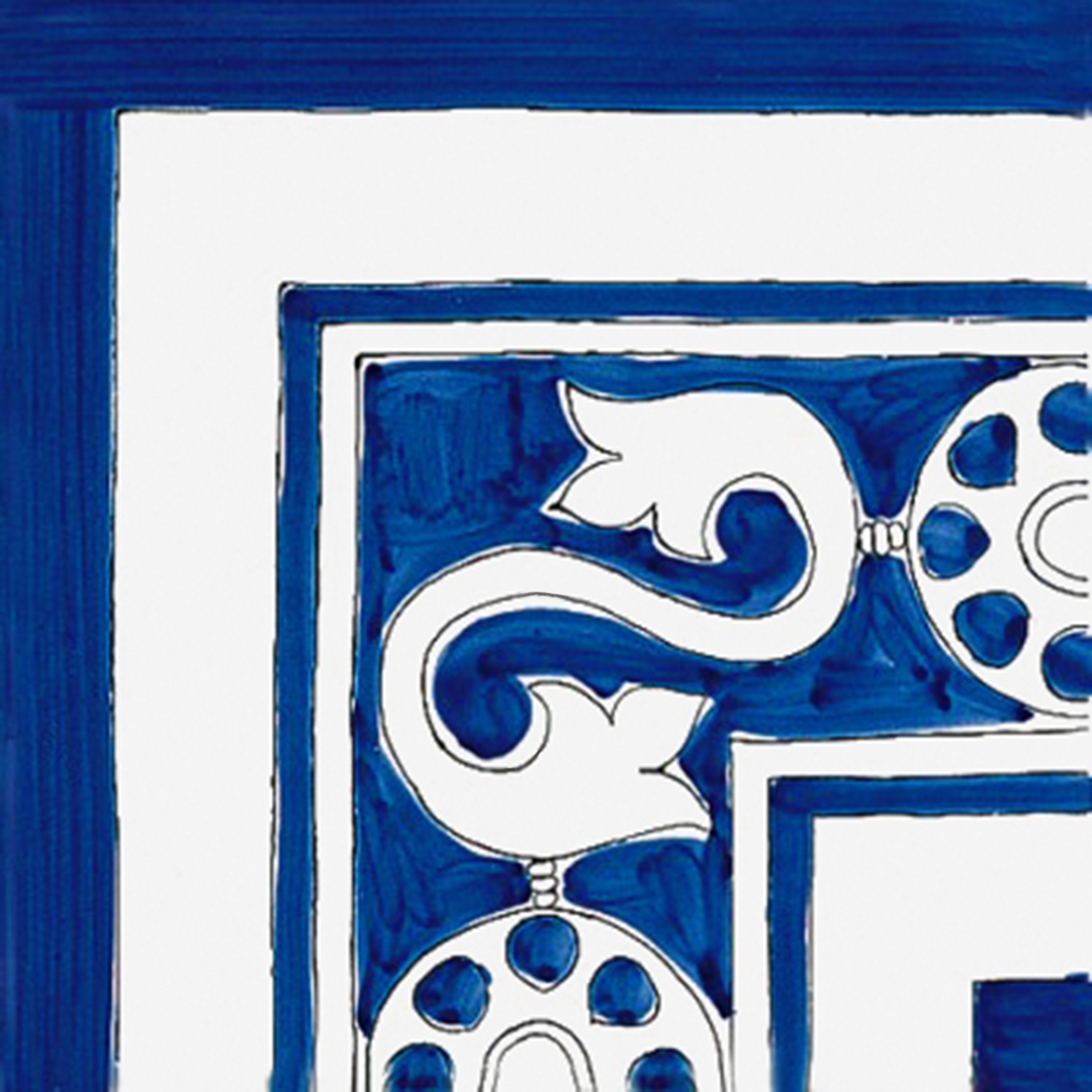 Display product Classico Vietri Greca Blu from manufacturer Ceramica Francesco De Maio
