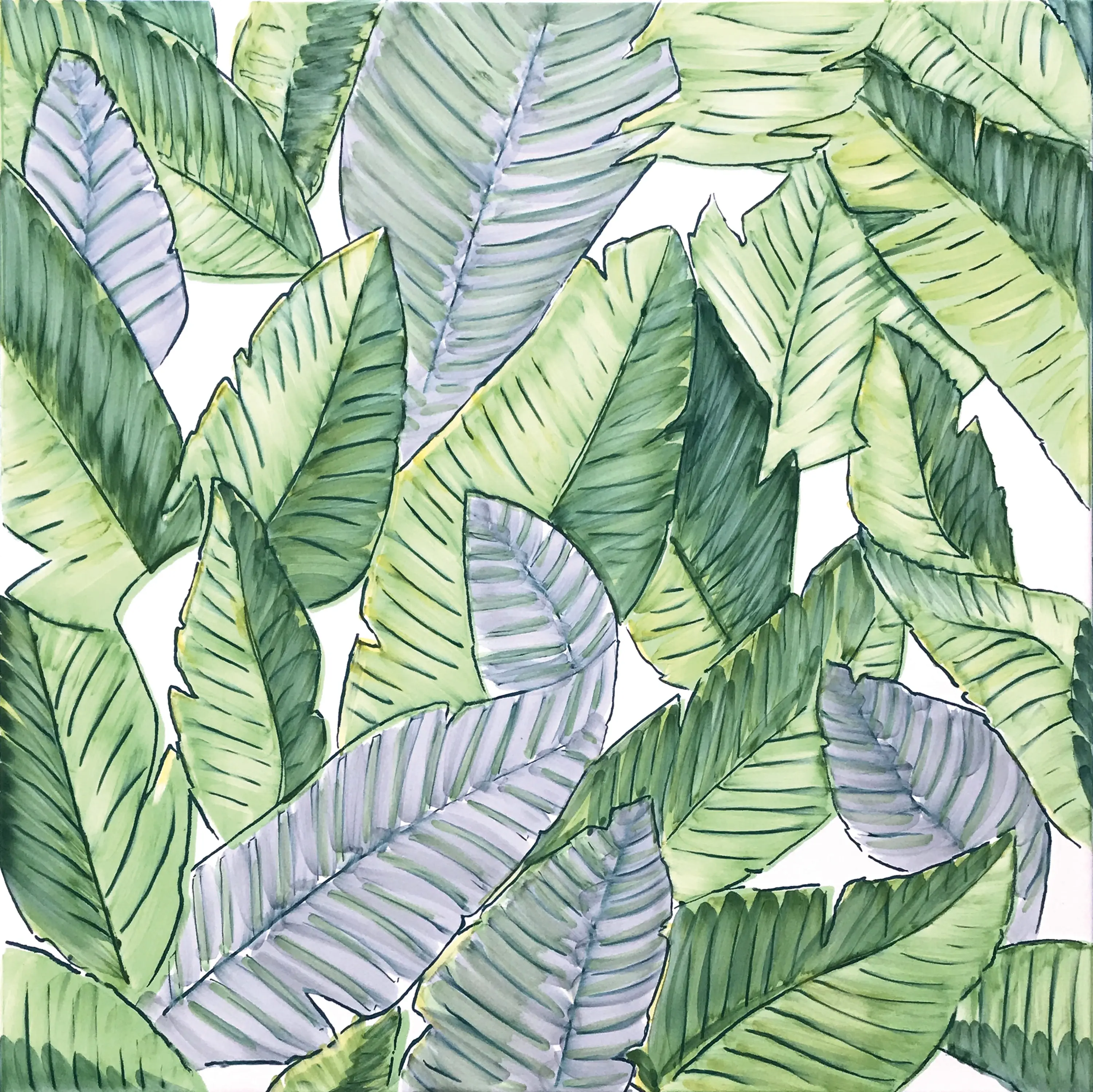 Ceramica Francesco De Maio - Verde Verticale Forest