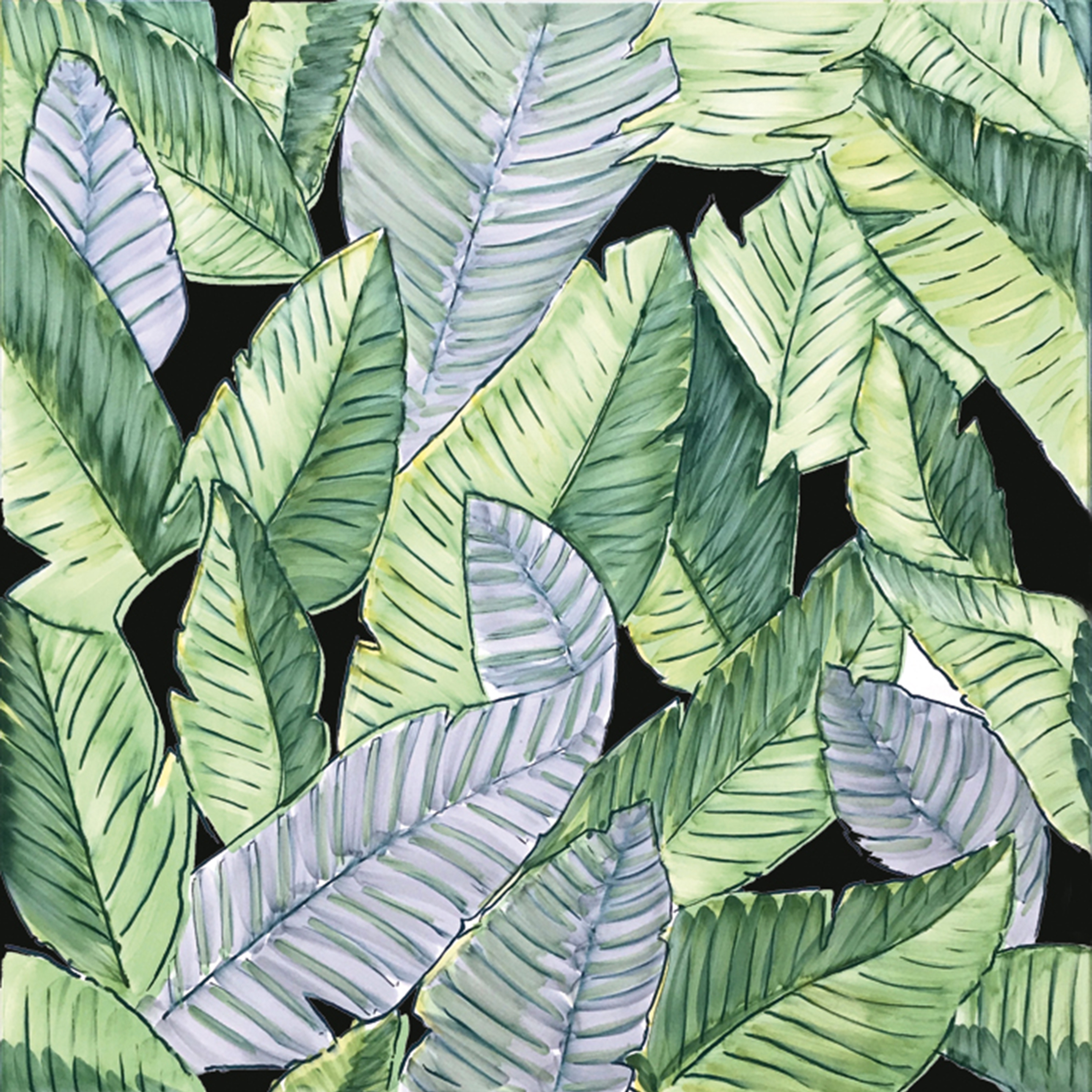 Verde Verticale Forest Nero