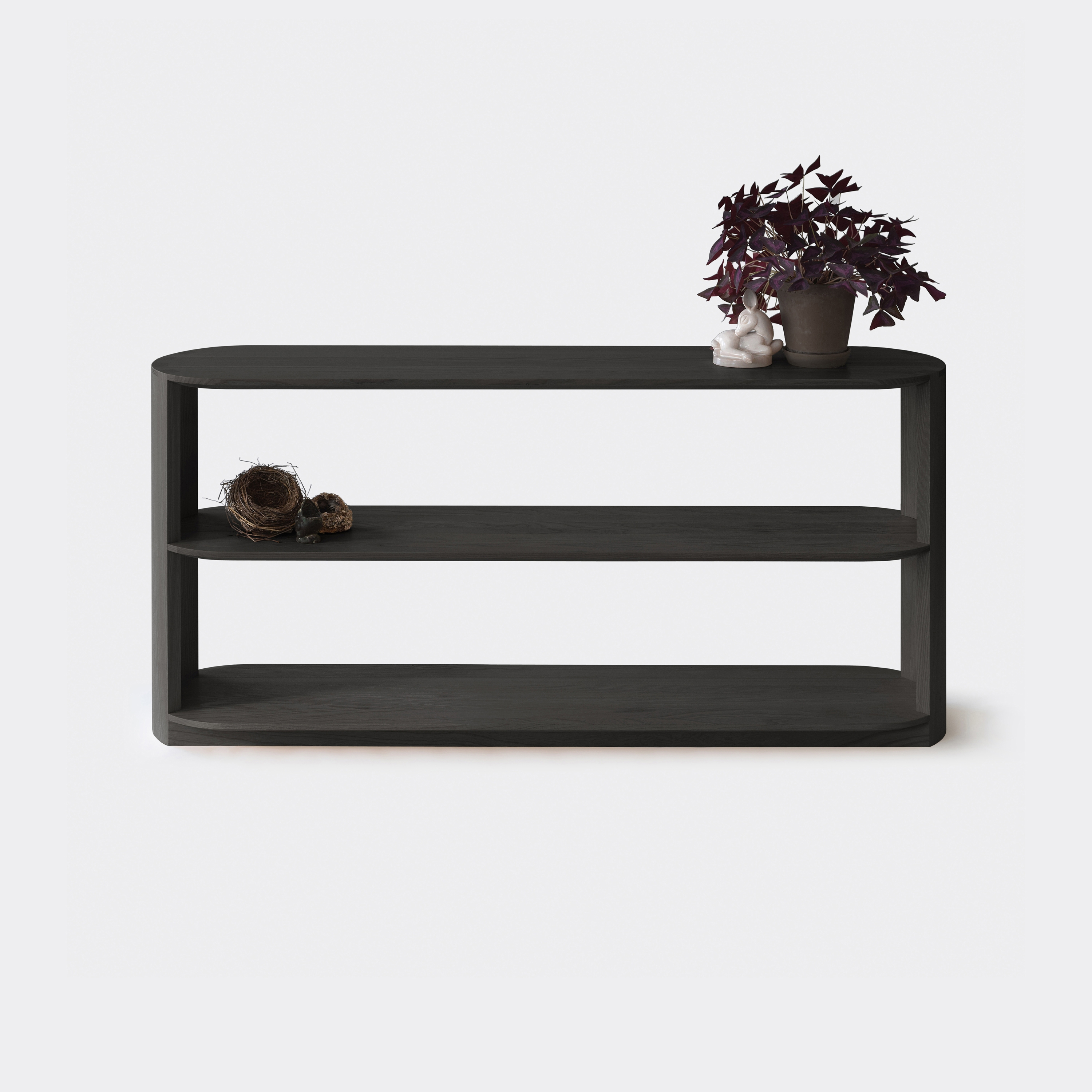 Display product Haiku 150-3 level. Black oiled ash from manufacturer Ringvide Studio