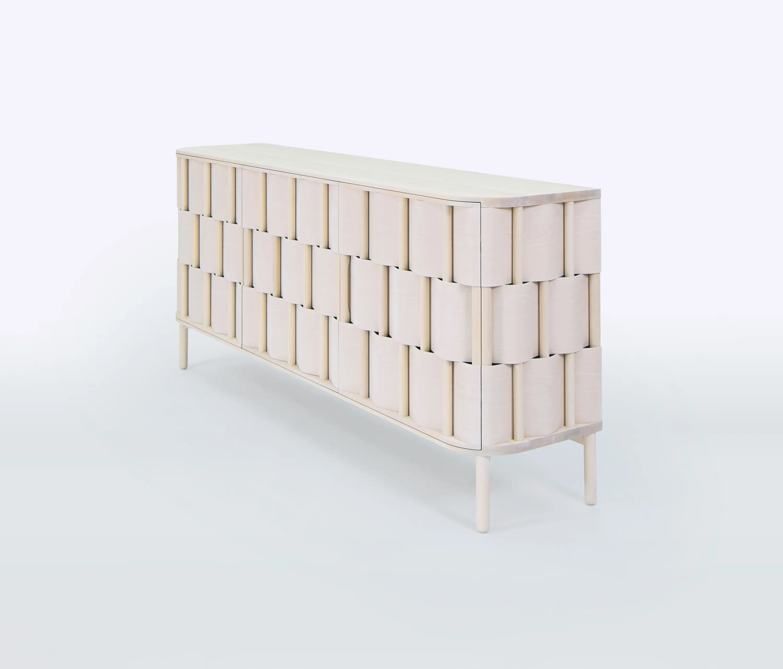 Ringvide Studio - Weave 196. Natural white oiled birch