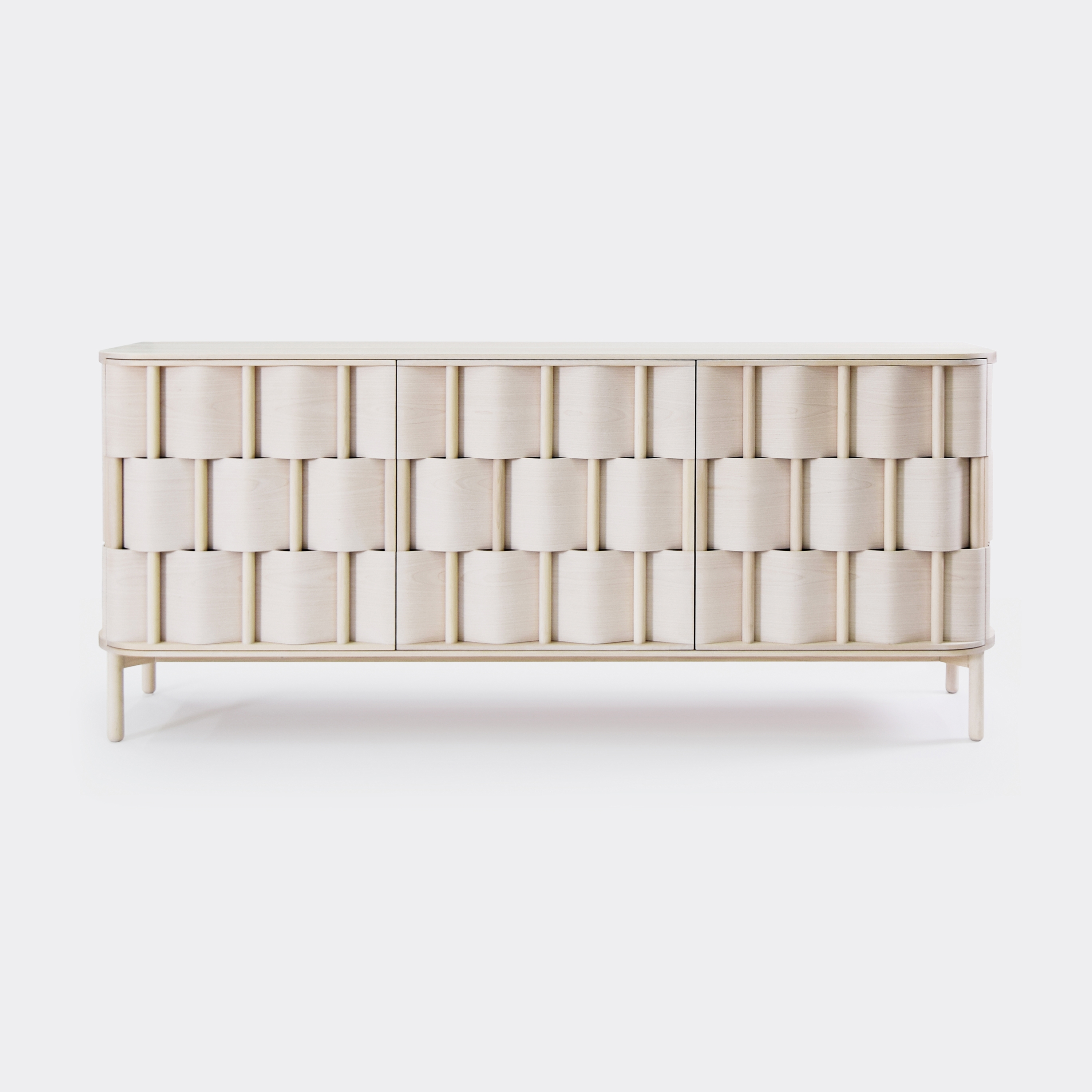 Weave 196. Natural white oiled birch
