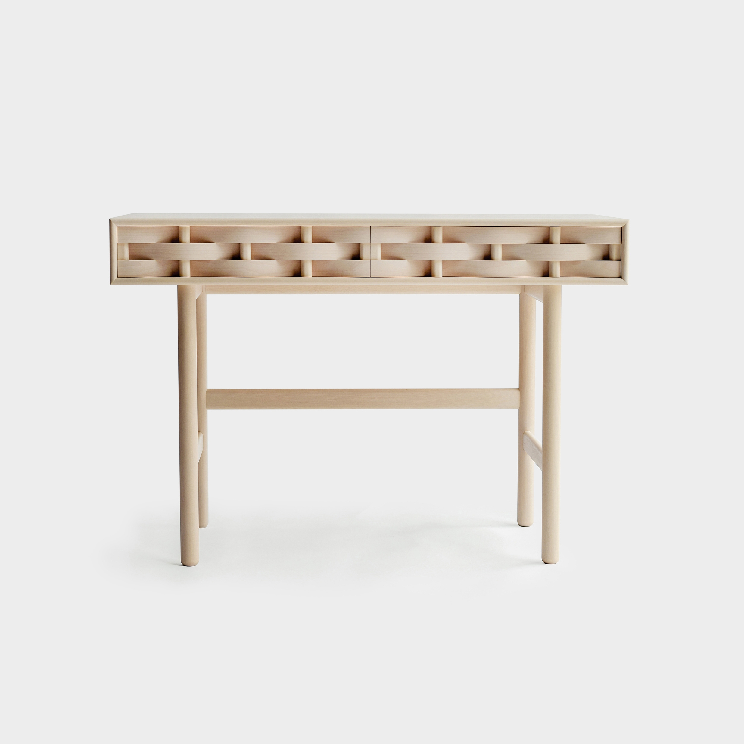 Mostra il prodotto Weave desk. Birch wood, natural oil del produttore Ringvide Studio