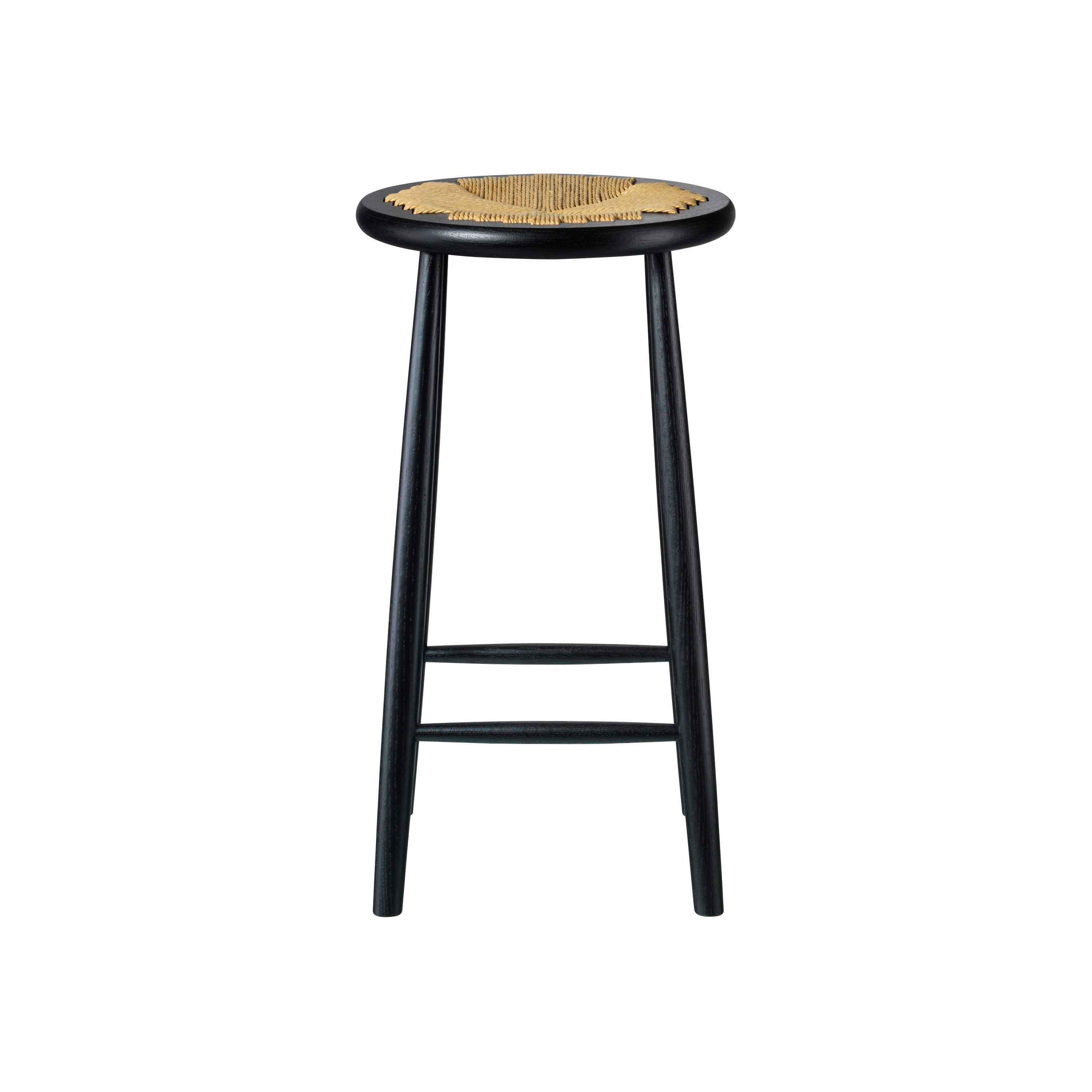 J165C Round Counter Chair by Jørgen Bækmark