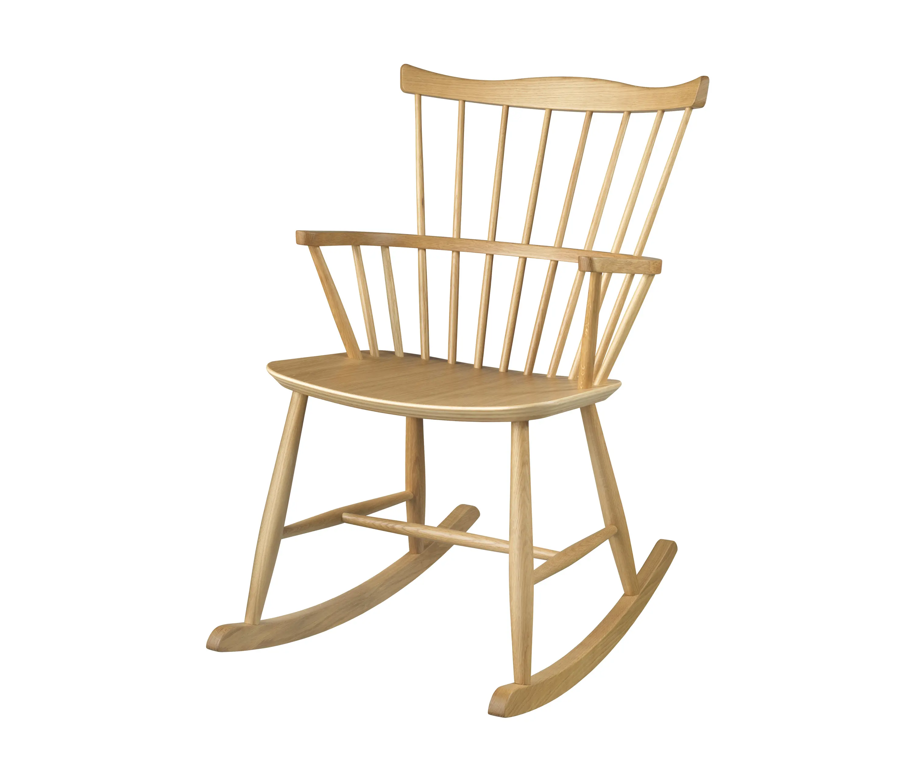 FDB Møbler - J52G Rocking Chair by Børge Mogensen