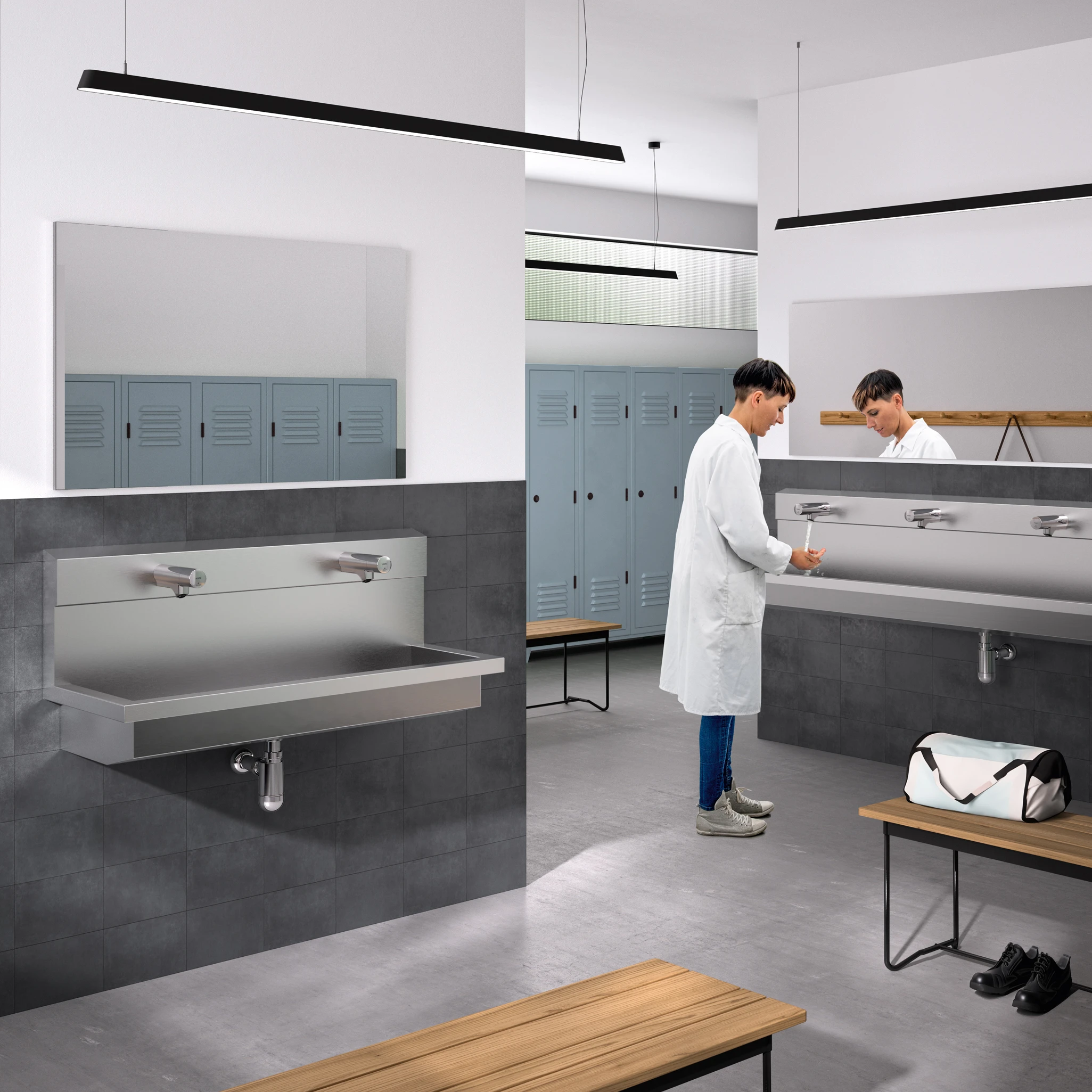 LAVABI IN ACCIAIO INOX
