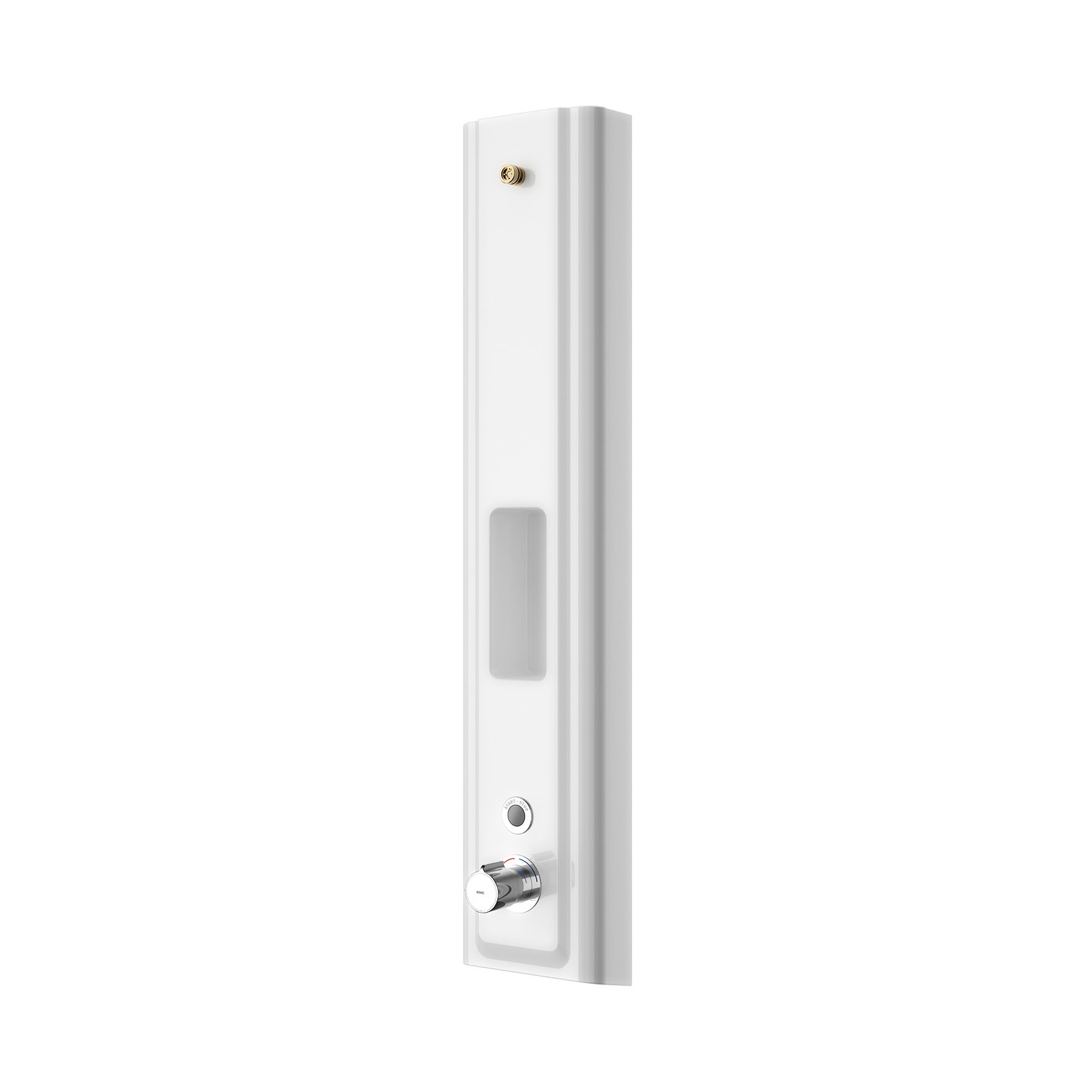 Mostra il prodotto F5E-Therm Pannello doccia in resina MIRANIT con piattino portasapone del produttore KWC Professional