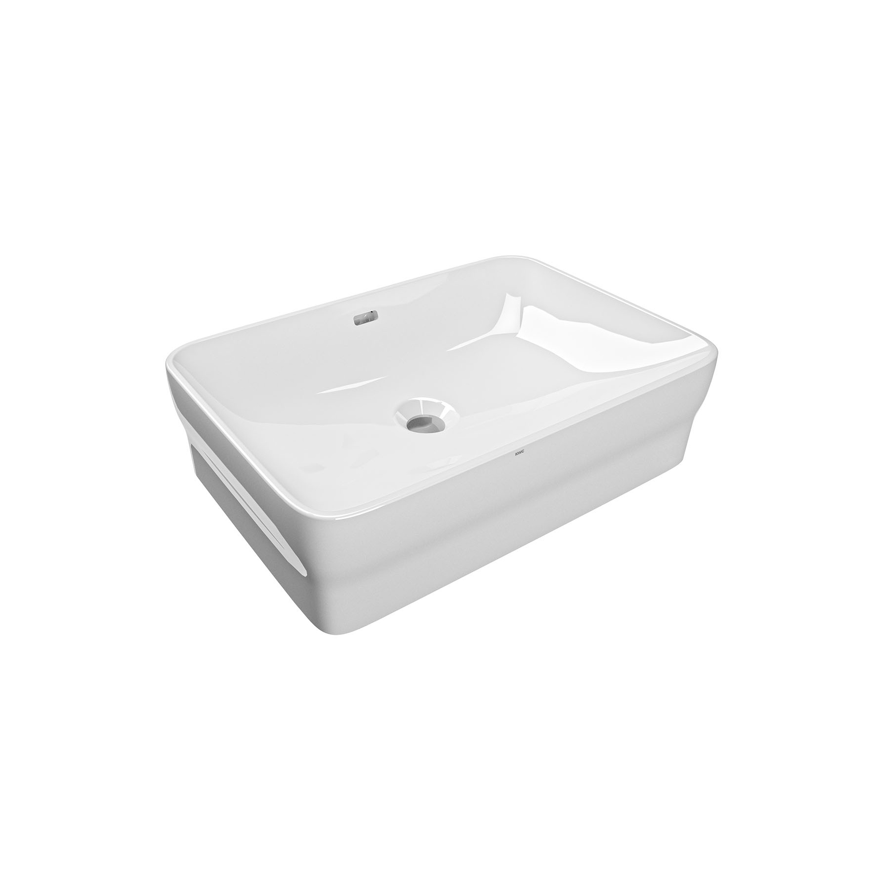 Mostra il prodotto Lavabo da appoggio QUADROtop del produttore KWC Professional