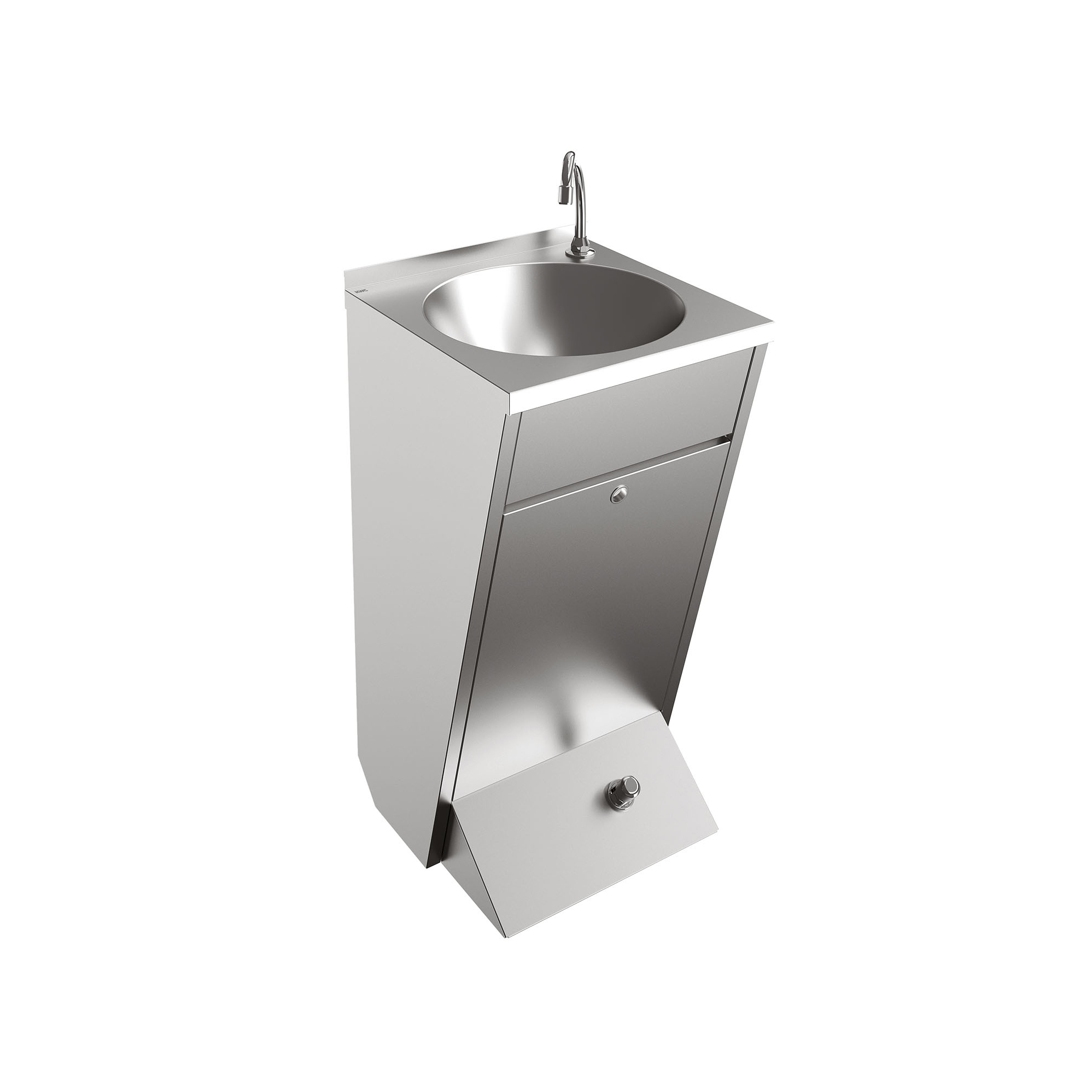 Mostrar el producto Lavabo con accionamiento con el pie ANIMA del fabricante KWC Professional