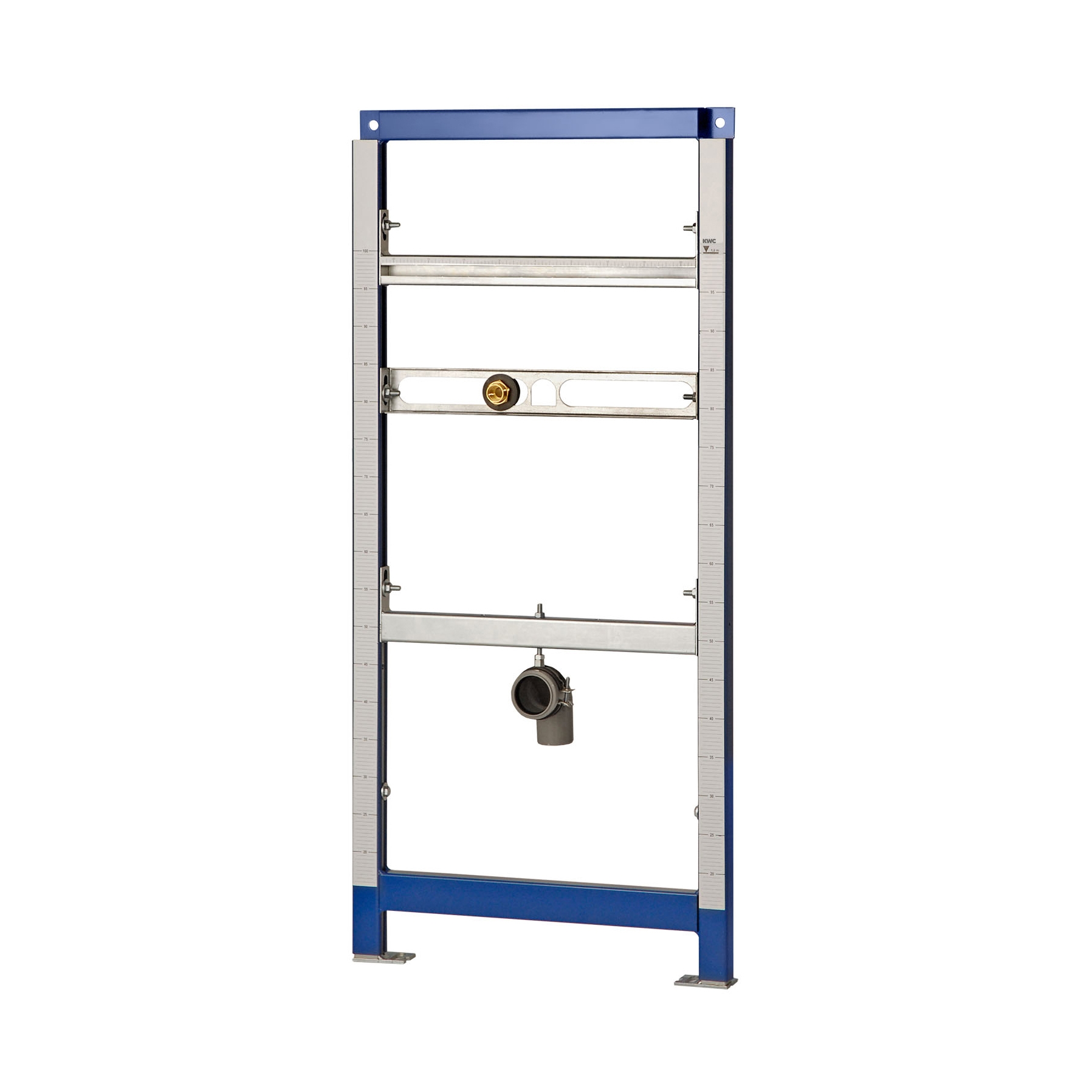 Display product AQUAFIX urinal installation frame for stainless steel urinals with siphon control from manufacturer KWC Professional