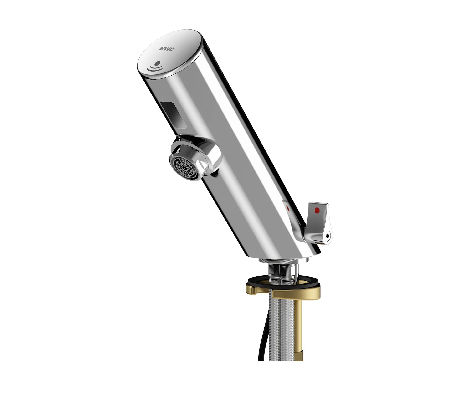 KWC Professional - F3E-Mix Grifo de pie con sistema electrónico