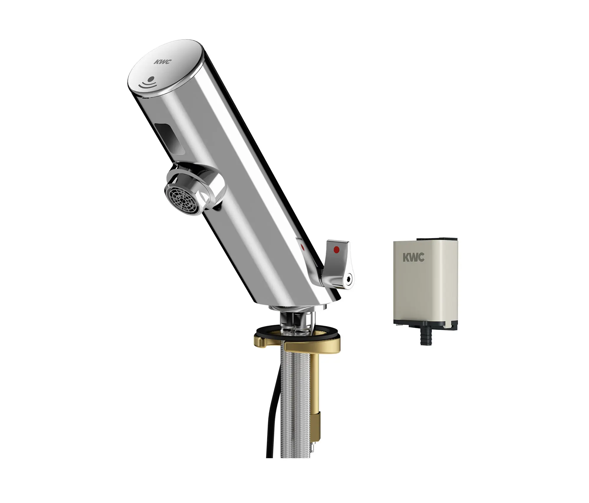 KWC Professional - F3E-Mix Electronic pillar mixer with battery compartment