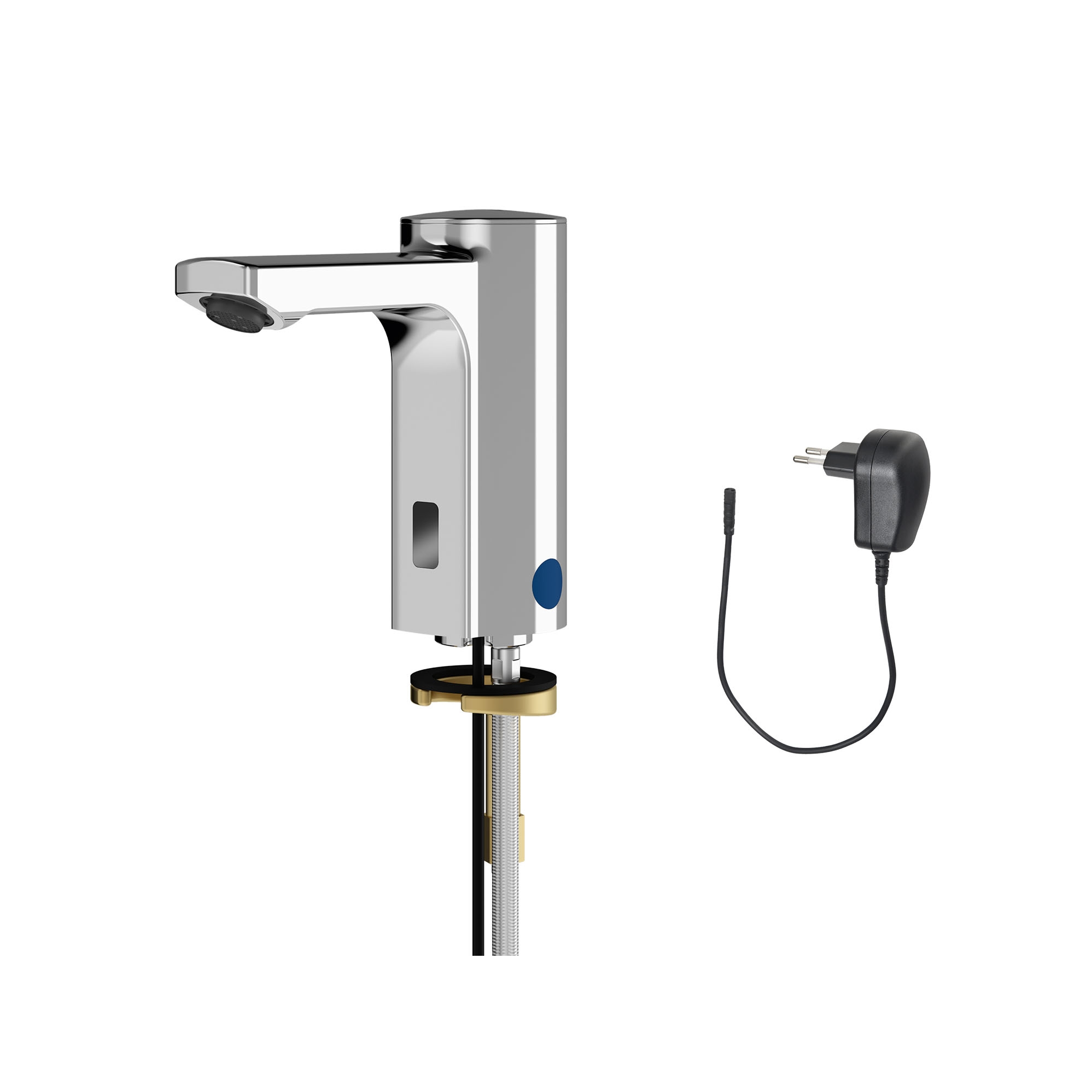 Produkt F5E Elektronik-Standventil mit Steckernetzteil des Herstellers KWC Professional anzeigen