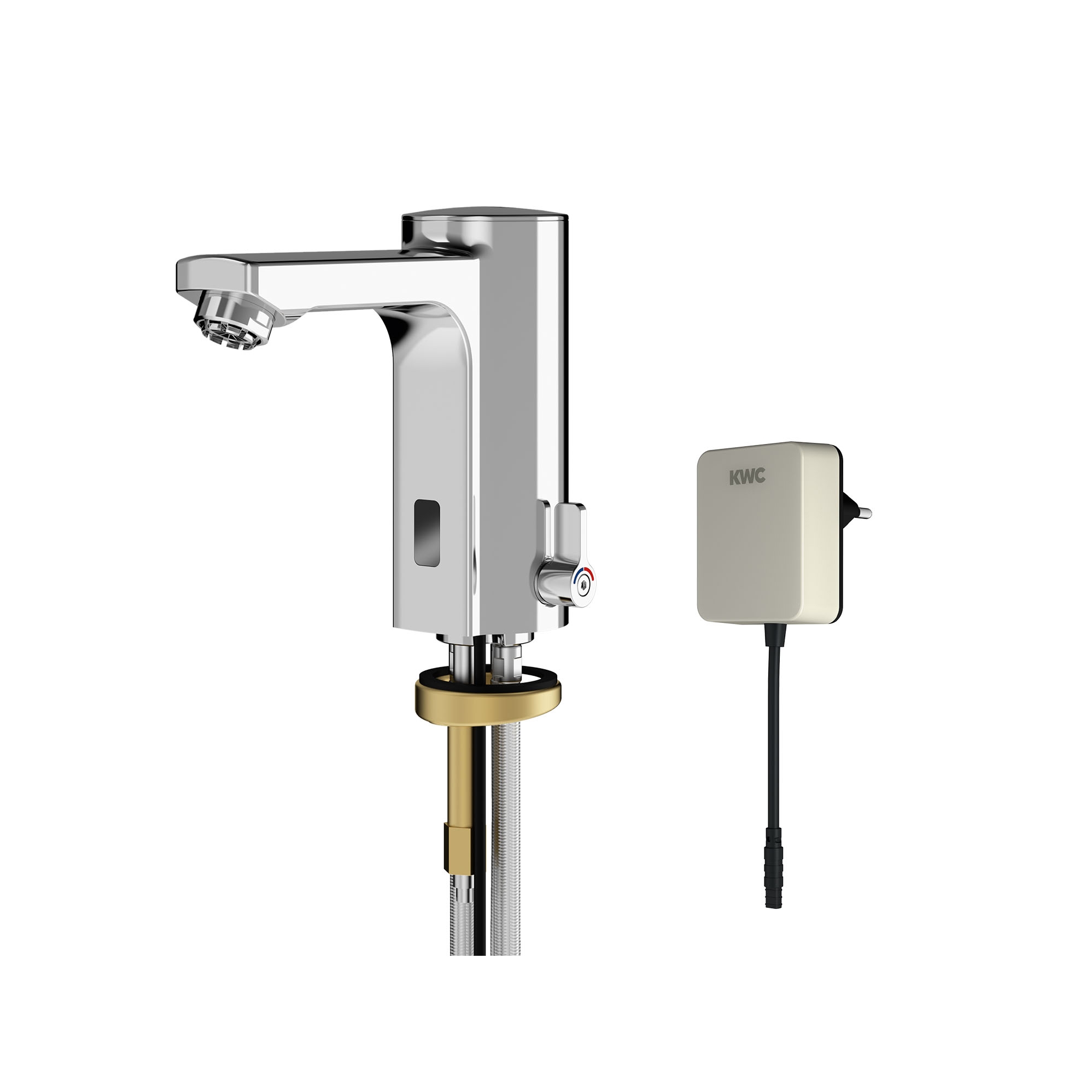 Mostrar el producto F5E-Mix Grifo de pie con sistema electrónico del fabricante KWC Professional