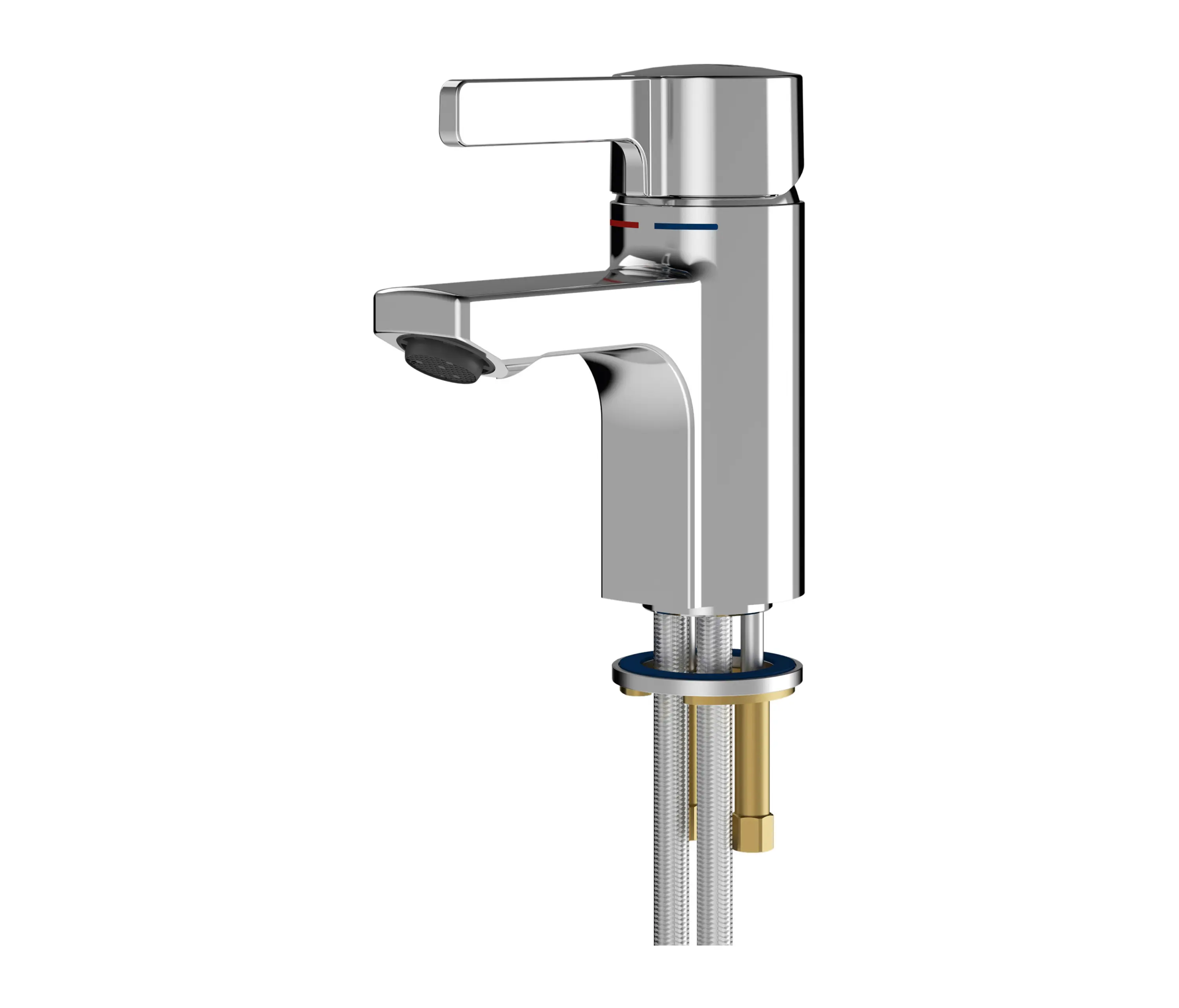 KWC Professional - F5L-Mix single-lever pillar mixer