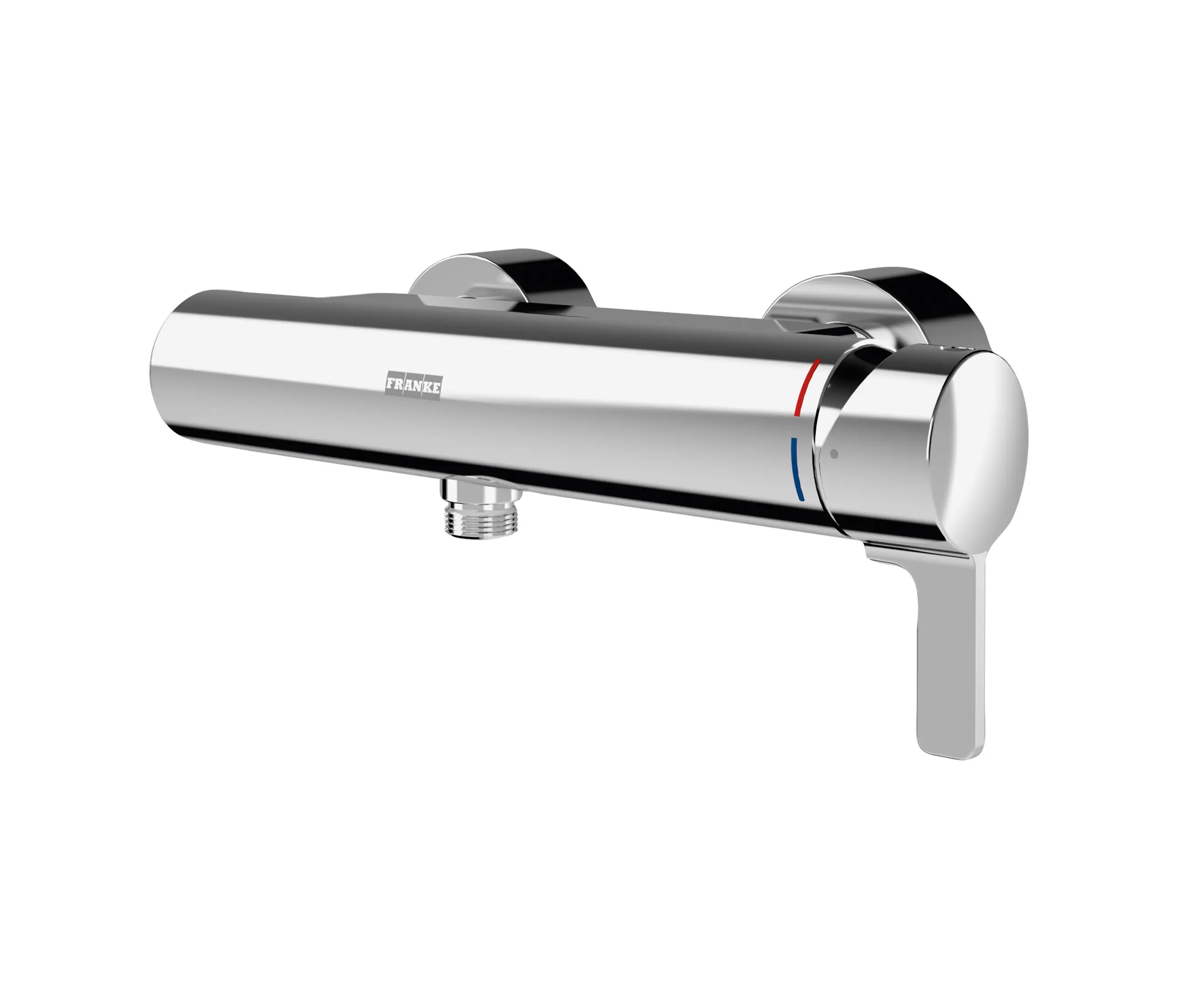 KWC Professional - F5L-Mix single-lever wall-mounted mixer with hand shower connection