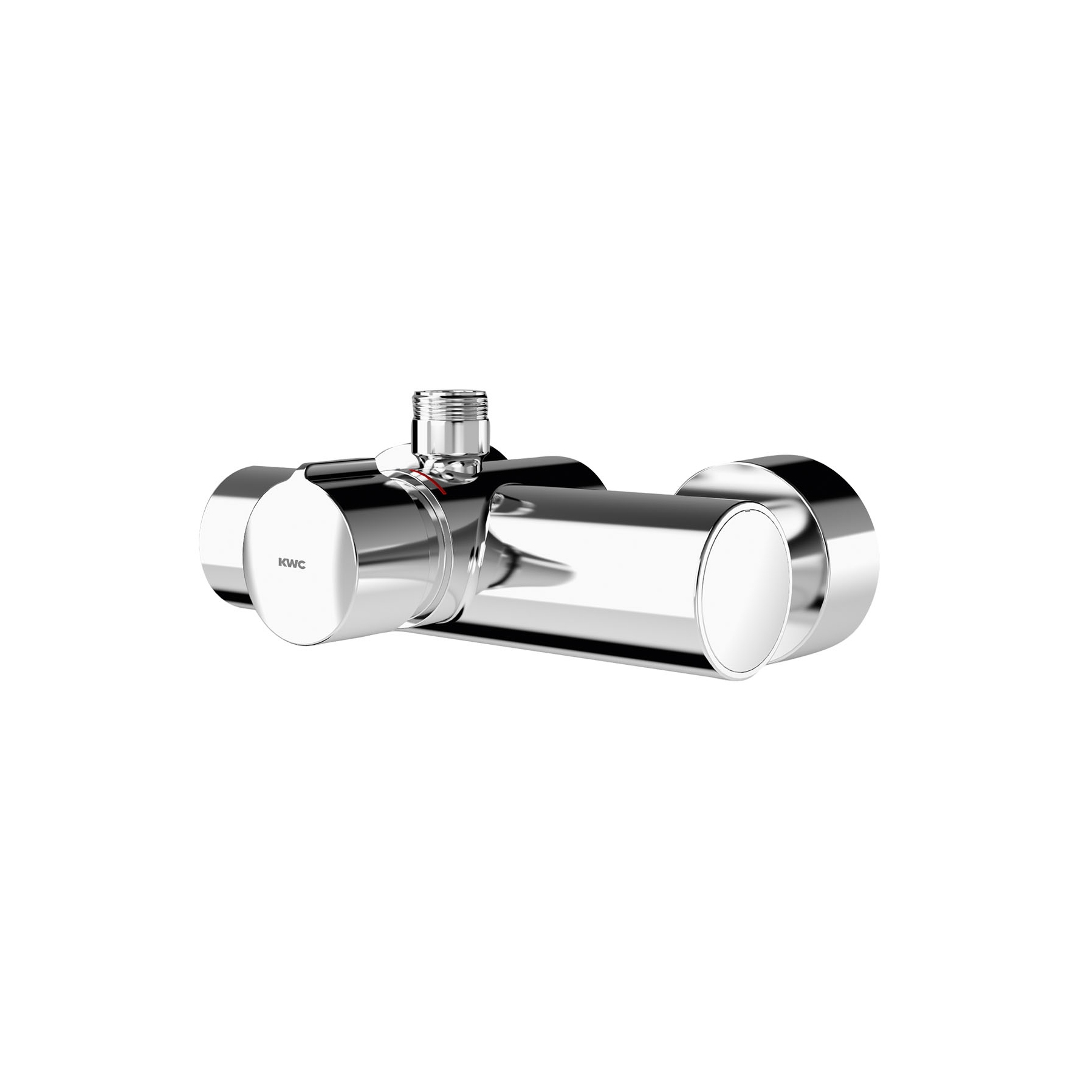 Mostra il prodotto F5S-Mix self-closing wall-mounted mixer del produttore KWC Professional
