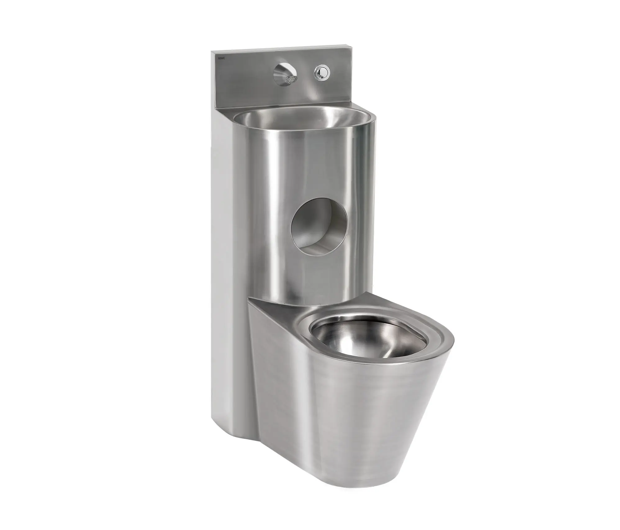KWC Professional - Monoblocco WC-lavabo HEAVY-DUTY