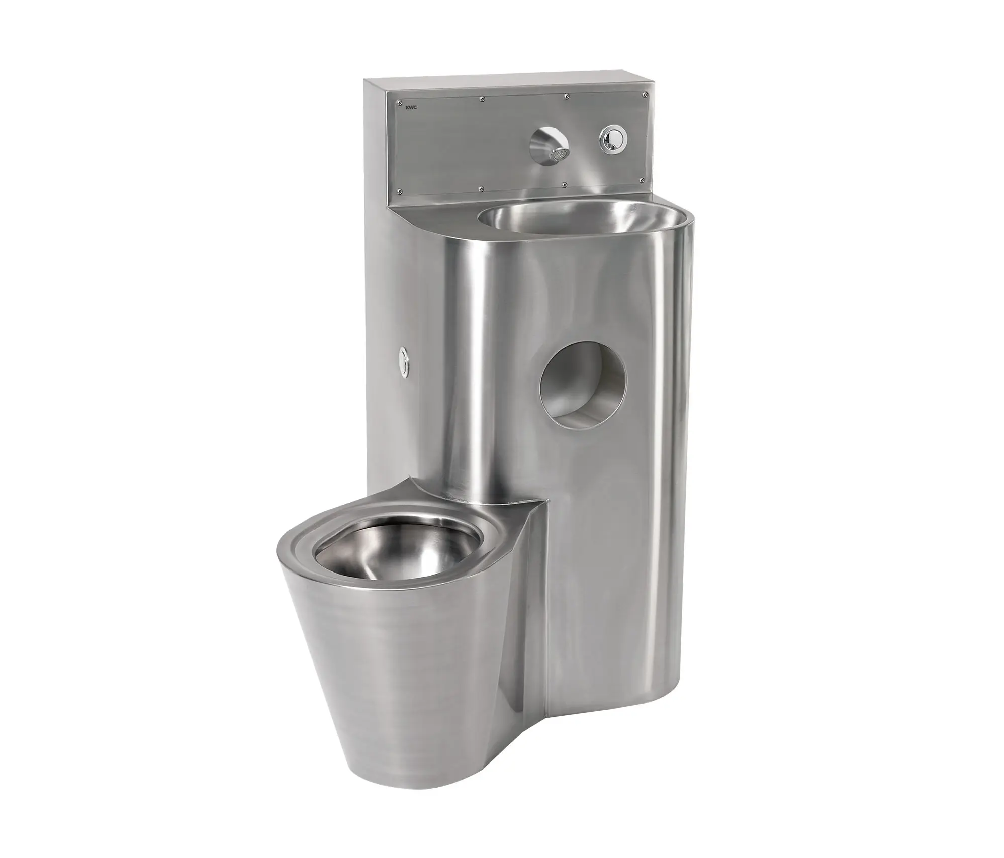 KWC Professional - Combinación de lavabo e inodoro HEAVY-DUTY