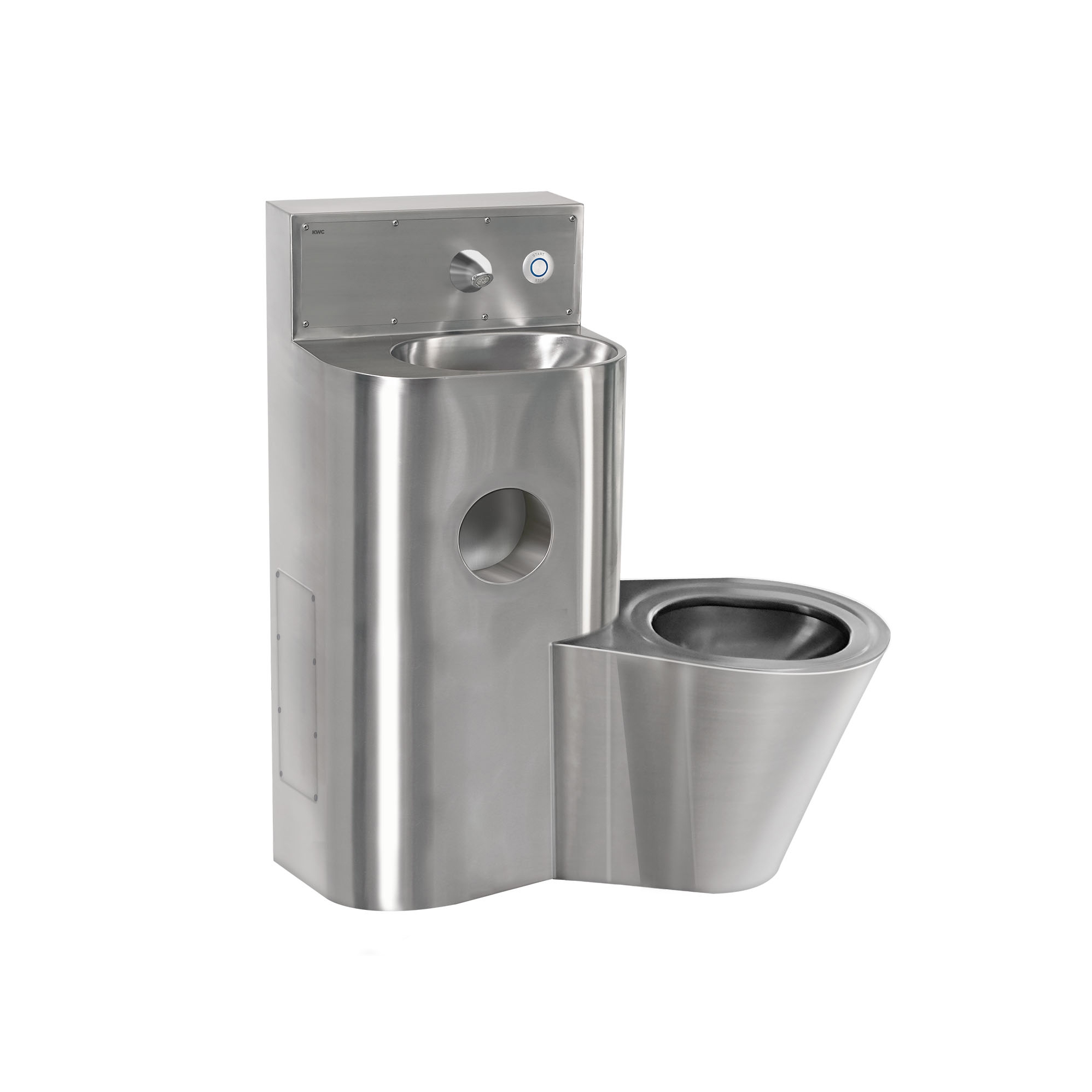 Vertoon produk HEAVY-DUTY WC washbasin combination van vervaardiger KWC Professional