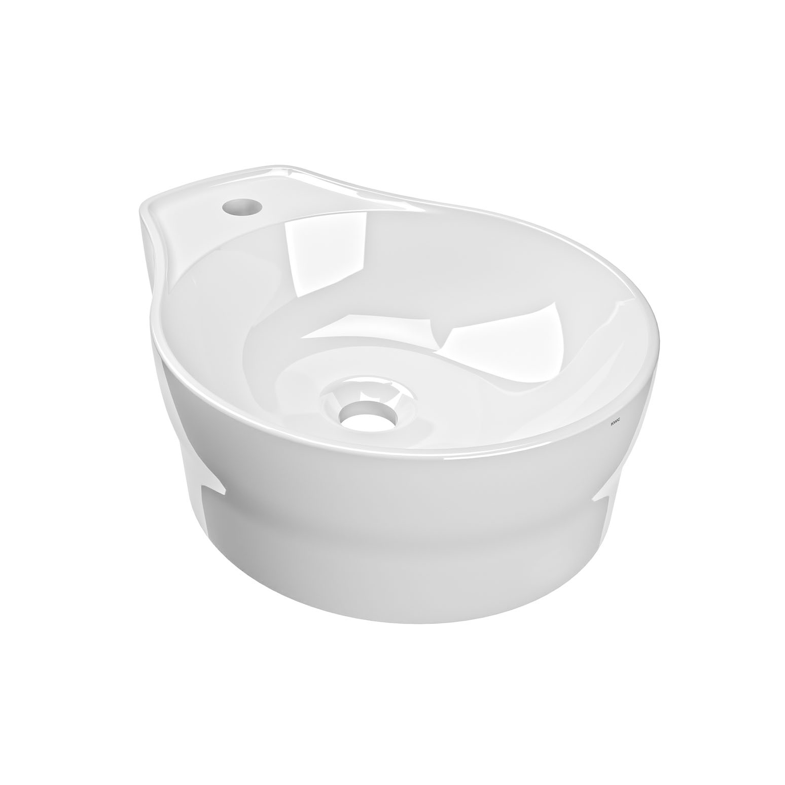 Display product RONDAtop countertop basin from manufacturer KWC Professional