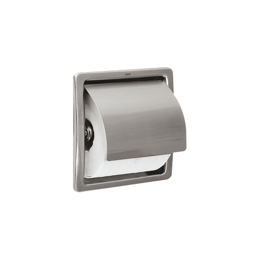 Display product STRATOS toilet roll holder for recessed mounting from manufacturer KWC Professional