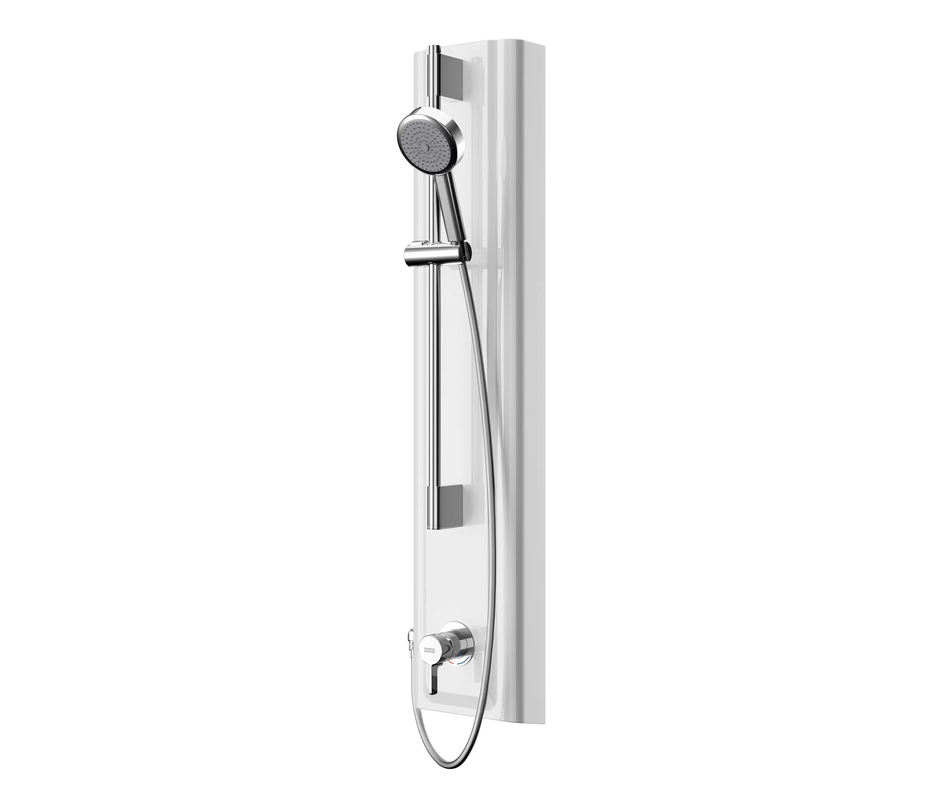 KWC Professional - F5L Mix shower panel made of MIRANIT with hand shower fitting