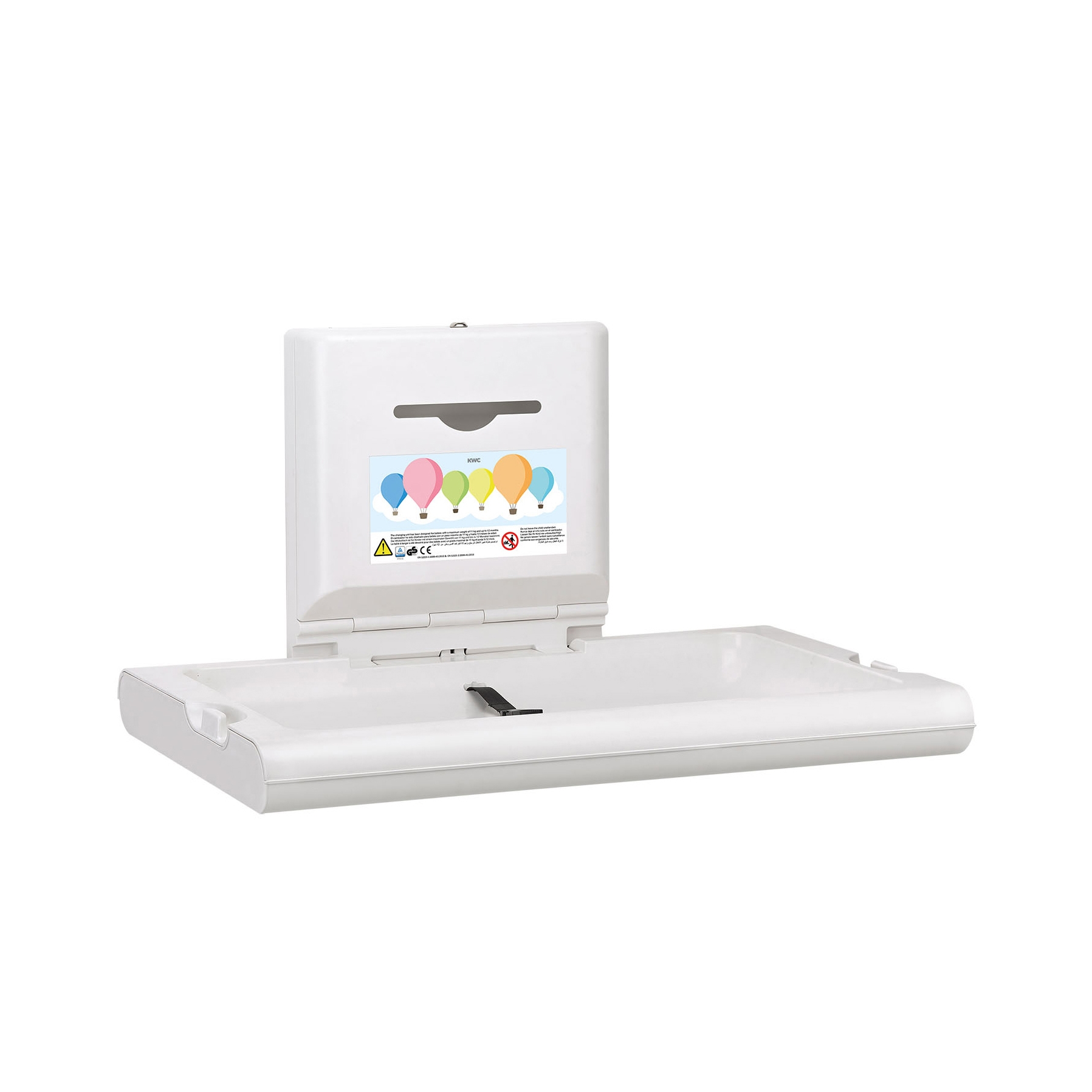 Mostrar el producto CAMBRINO Cambiador de bebé, horizontal del fabricante KWC Professional