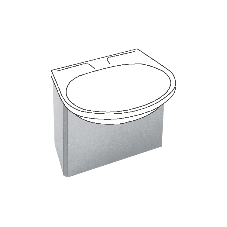 Afficher le produit Cache-siphon ANIMA du fabricant KWC Professional
