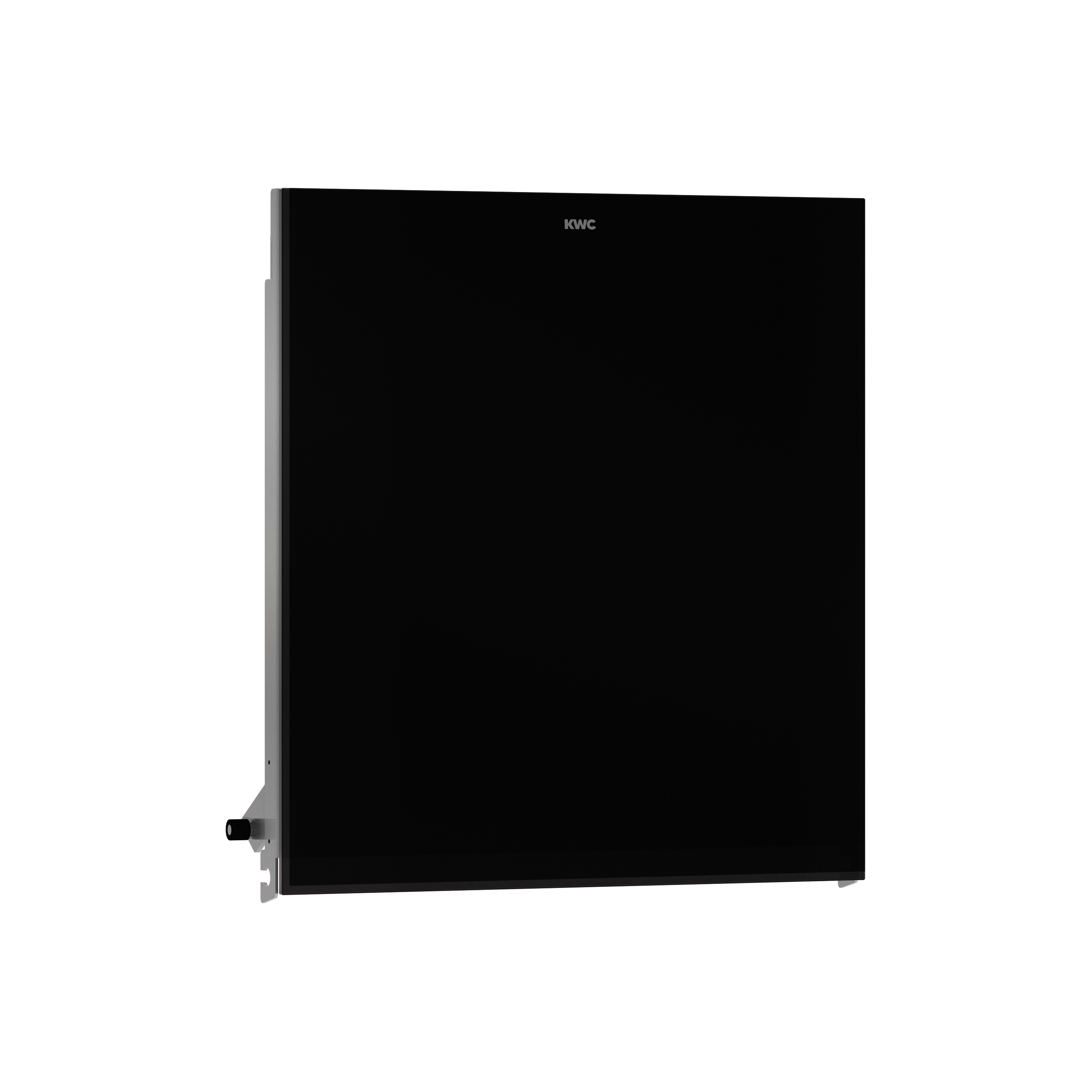 Produkt EXOS. Front mit schwarzem ESG-Glas des Herstellers KWC Professional anzeigen