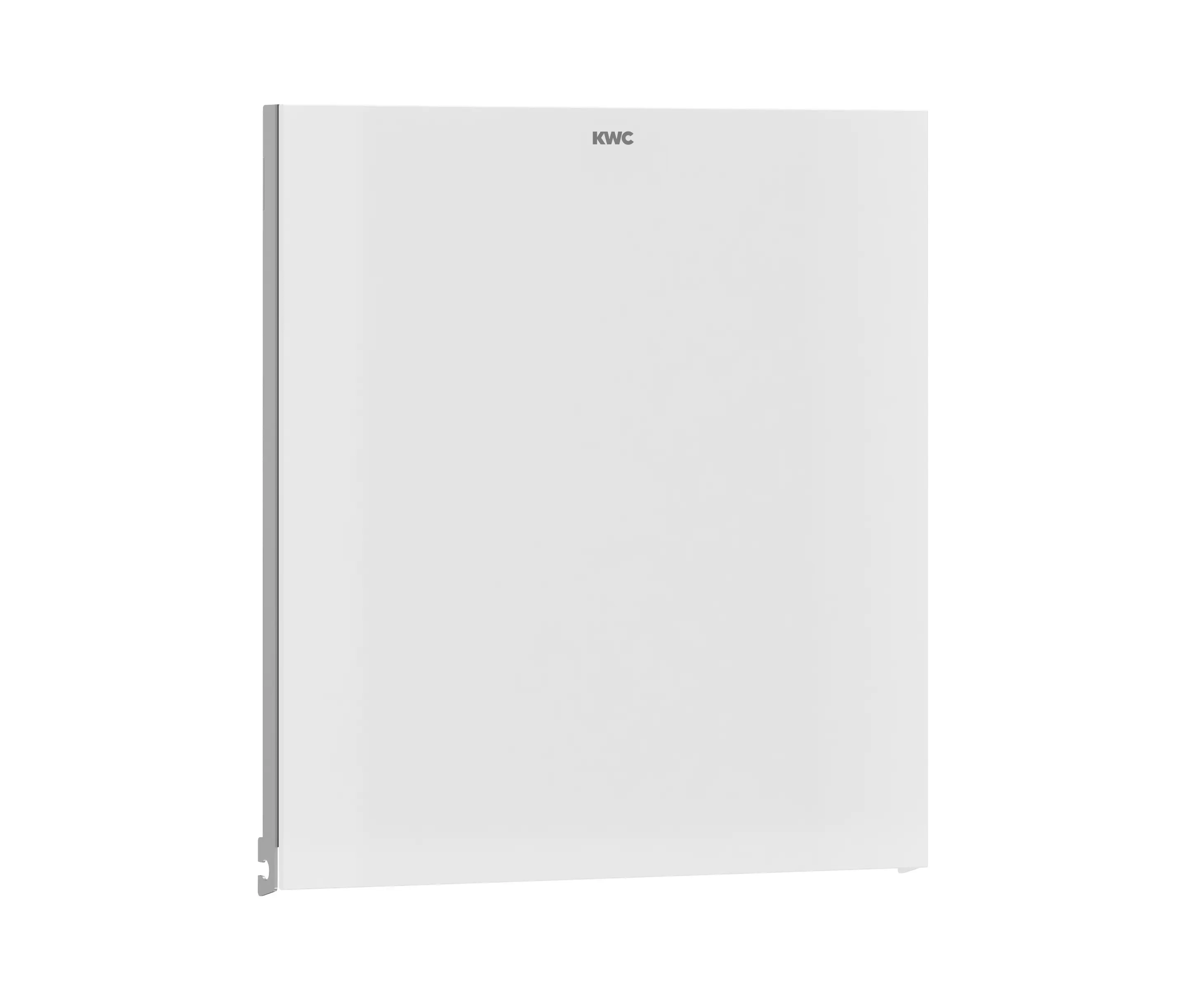 KWC Professional - Parte frontal con cristal ESG blanco EXOS.