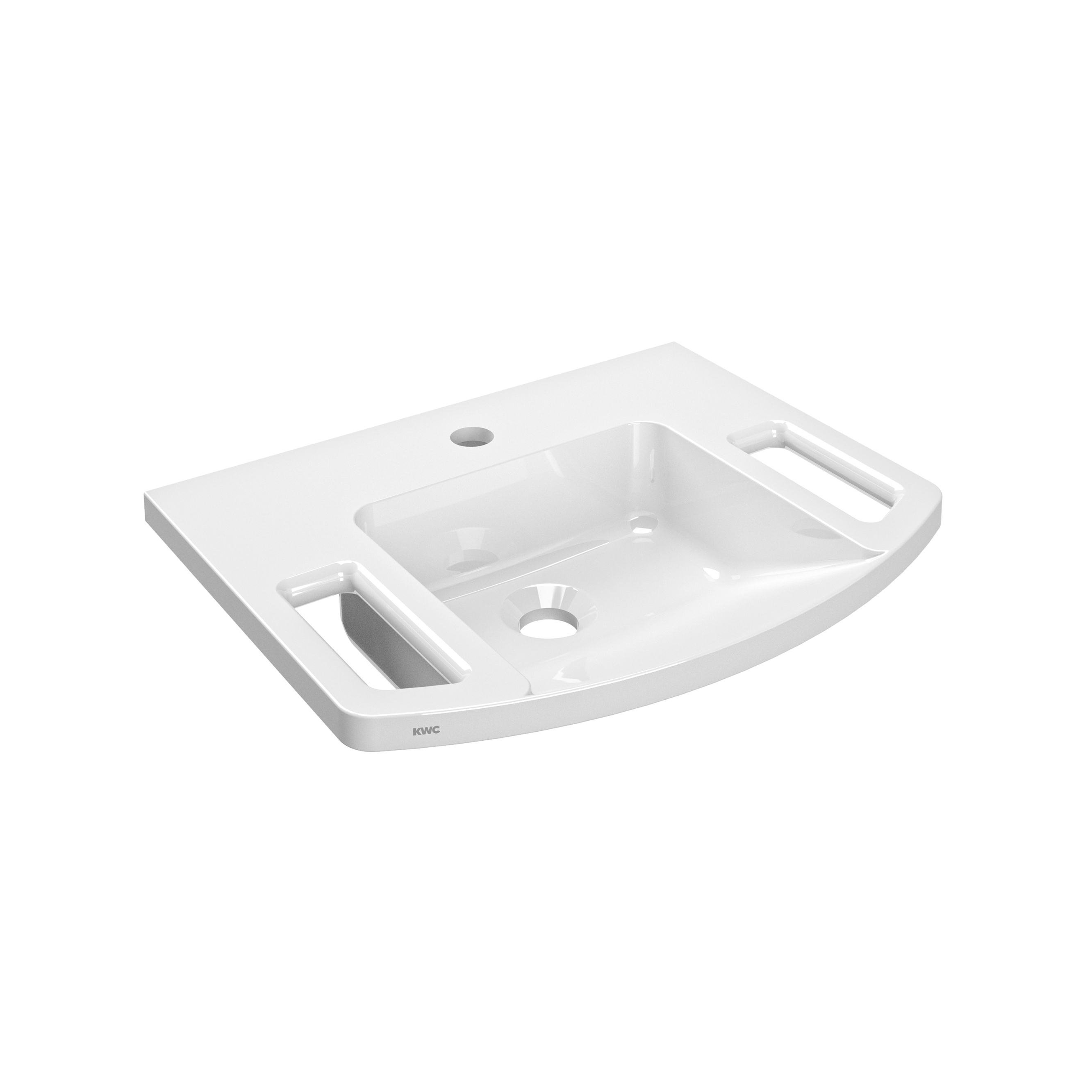 Mostra il prodotto EXOS. Lavabo singolo, per disabili del produttore KWC Professional